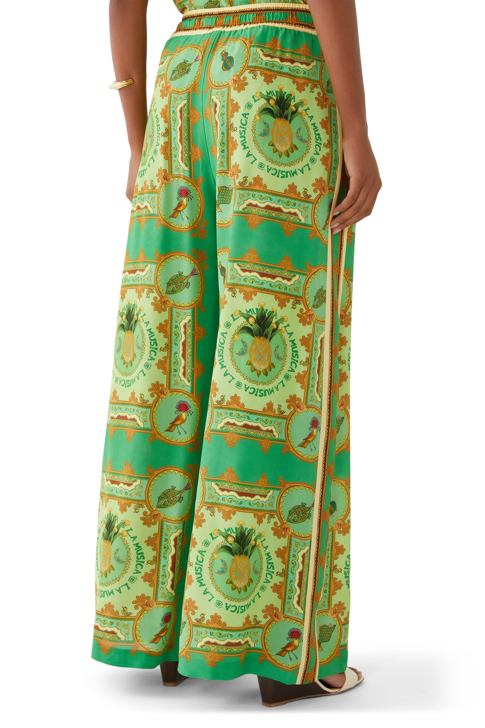 بنطال لا موزيكا حرير