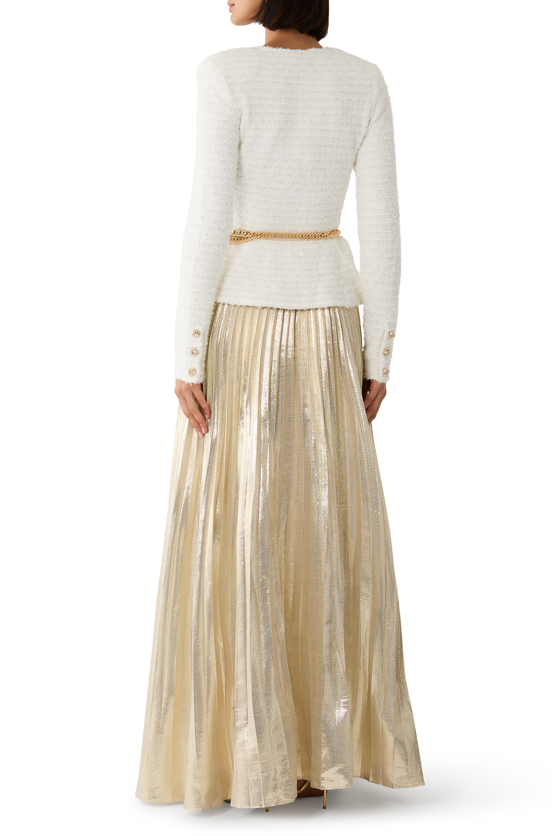 Textured Knit Maxi Dress