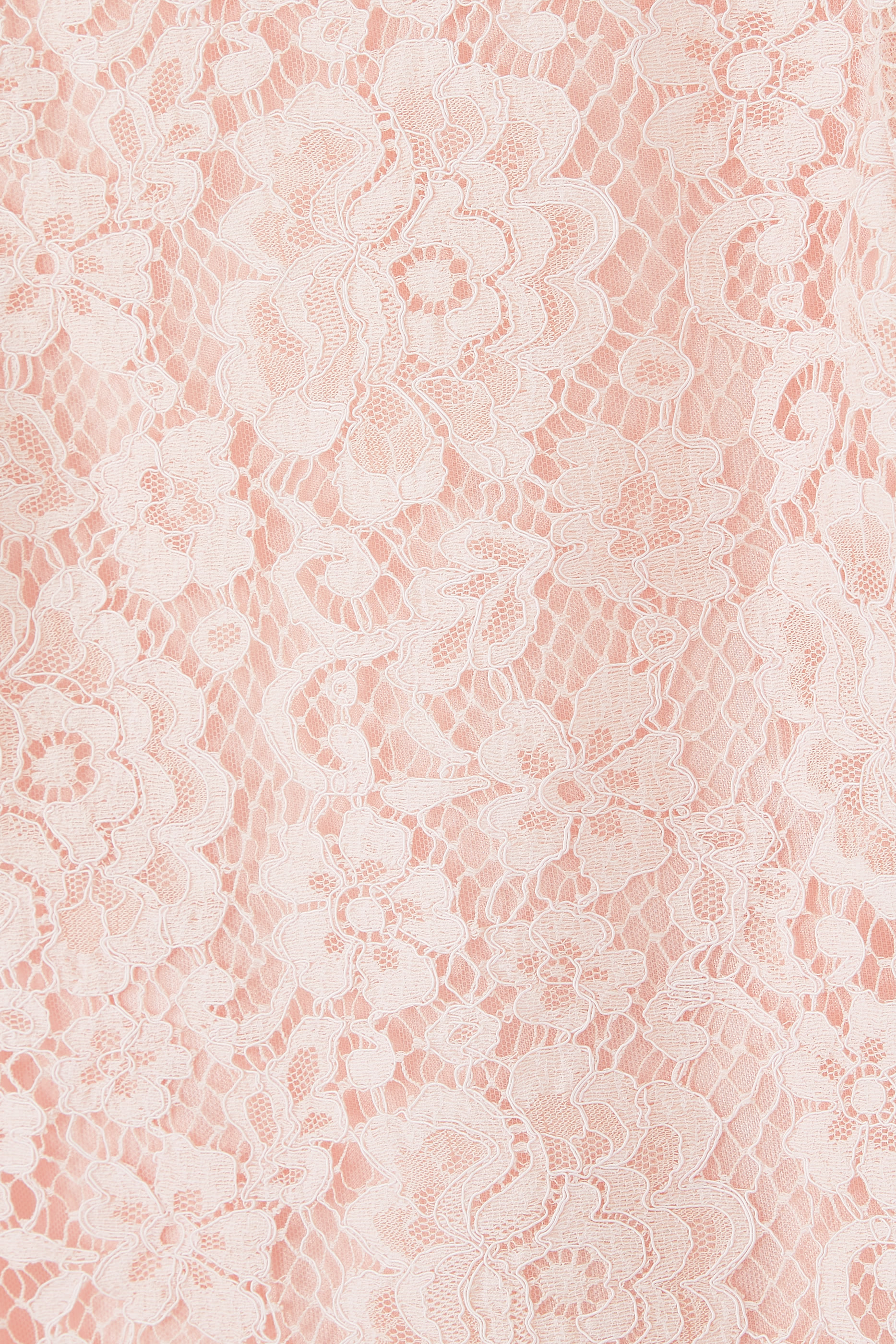 فستان متوسط الطول بطبقة دانتيل للأطفال