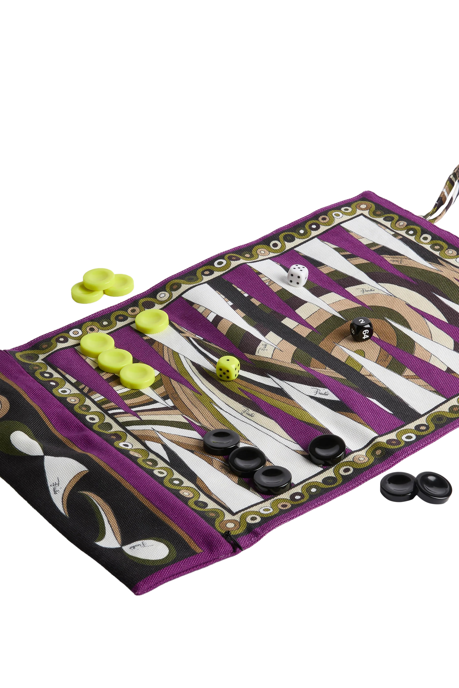 Portable Backgammon Playing Set