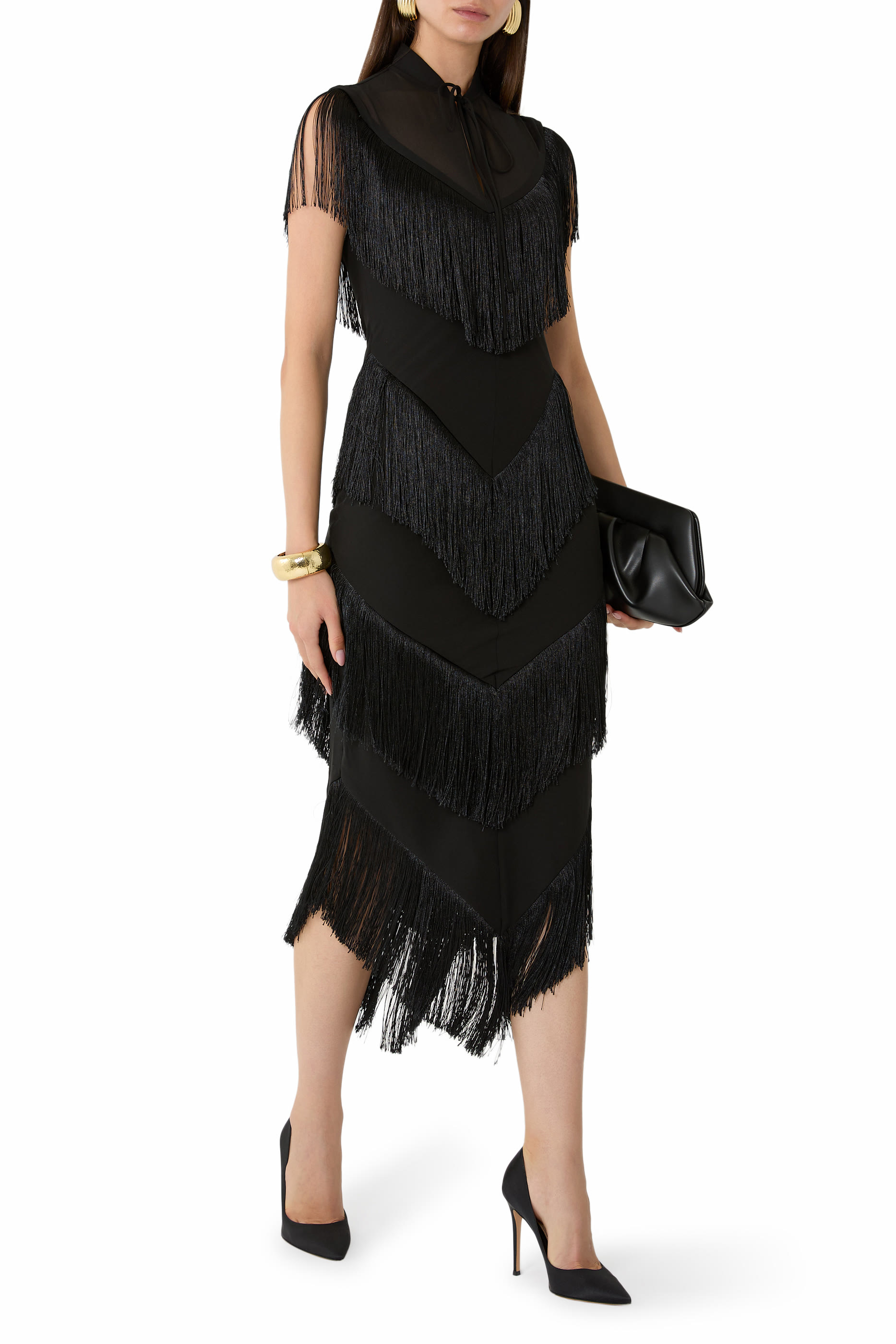 فستان تيلوس متوسط الطول