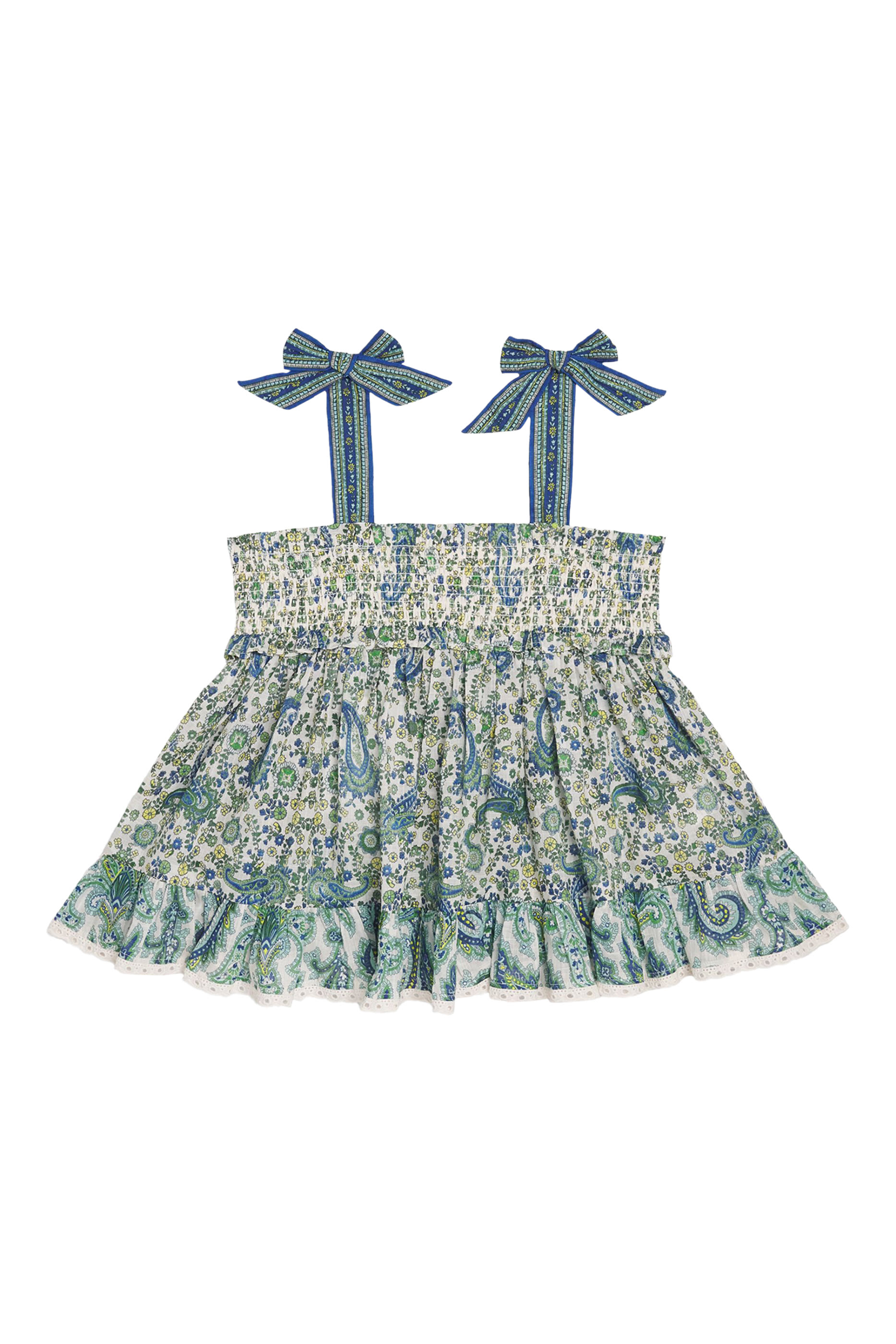 بلوزة هاليداي بكشكش للأطفال