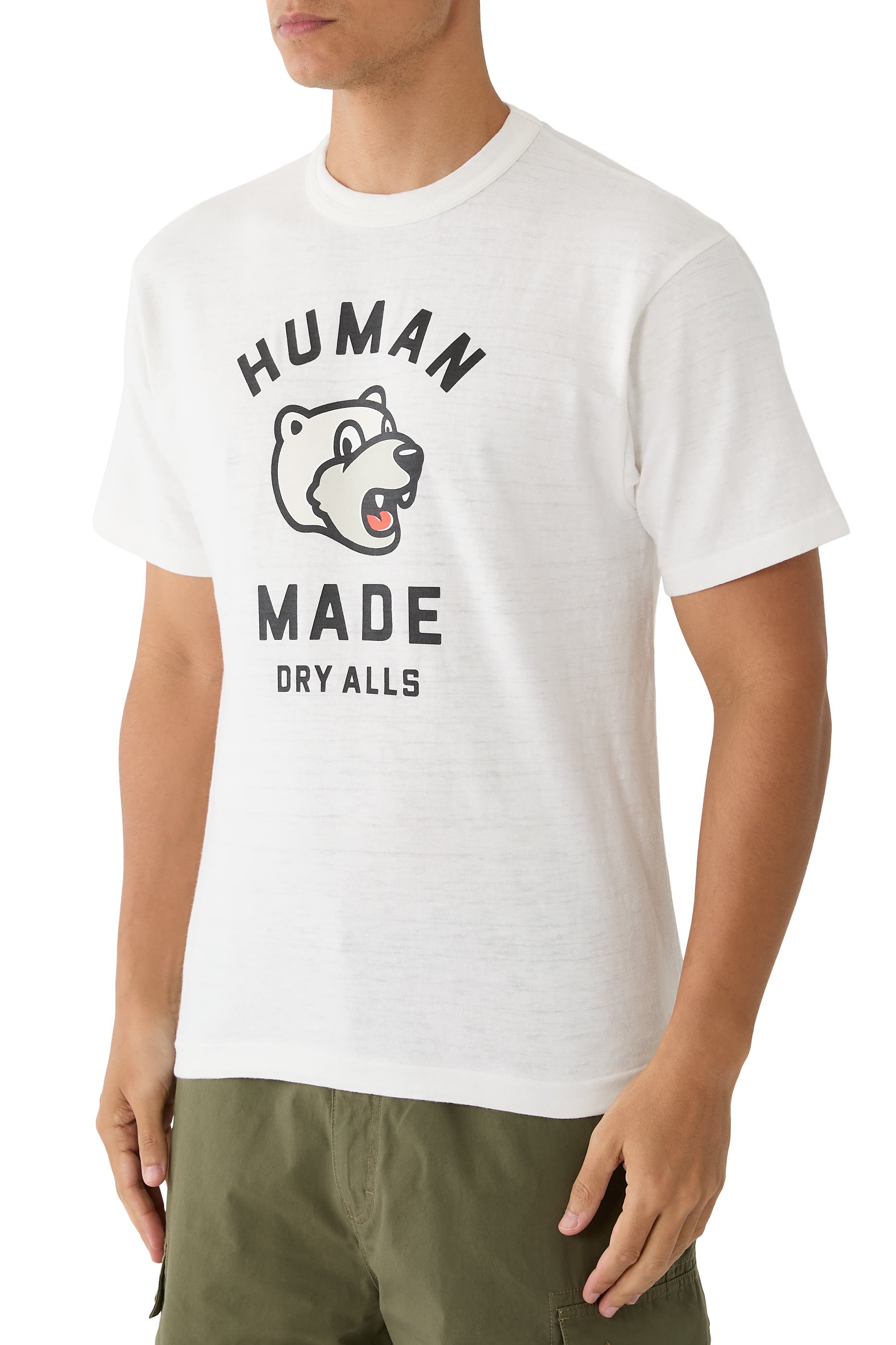 تيشيرت بطبعة شعار الماركة غرافيكية