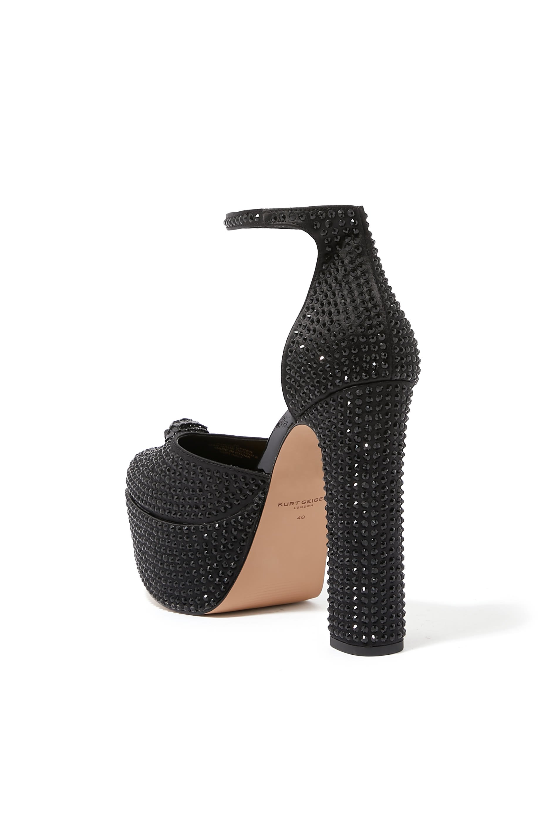 حذاء كينسينغتون 125 مزين بنعل سميك