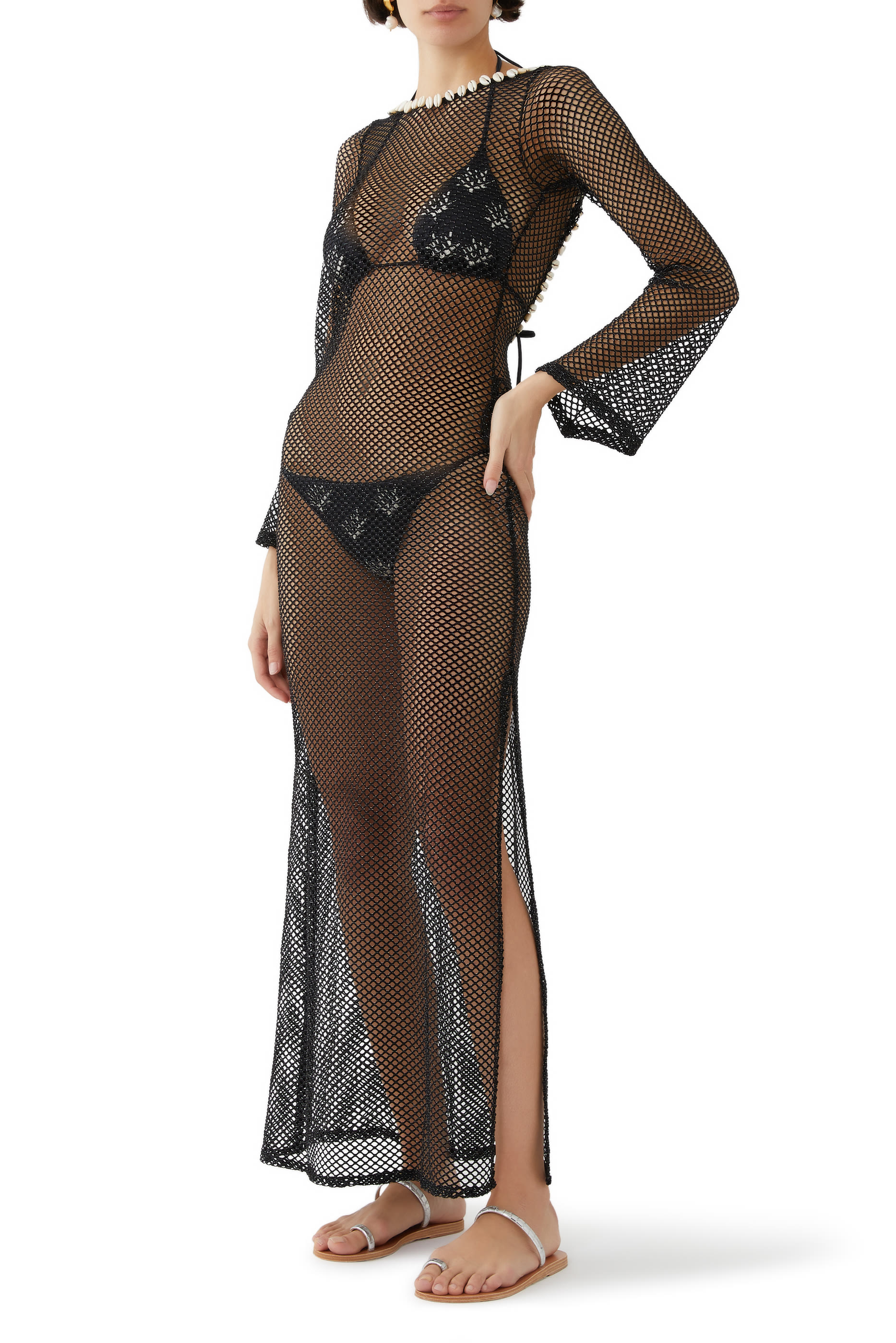 فستان لوناريا  طويل للإرتداء فوق ملابس السباحة