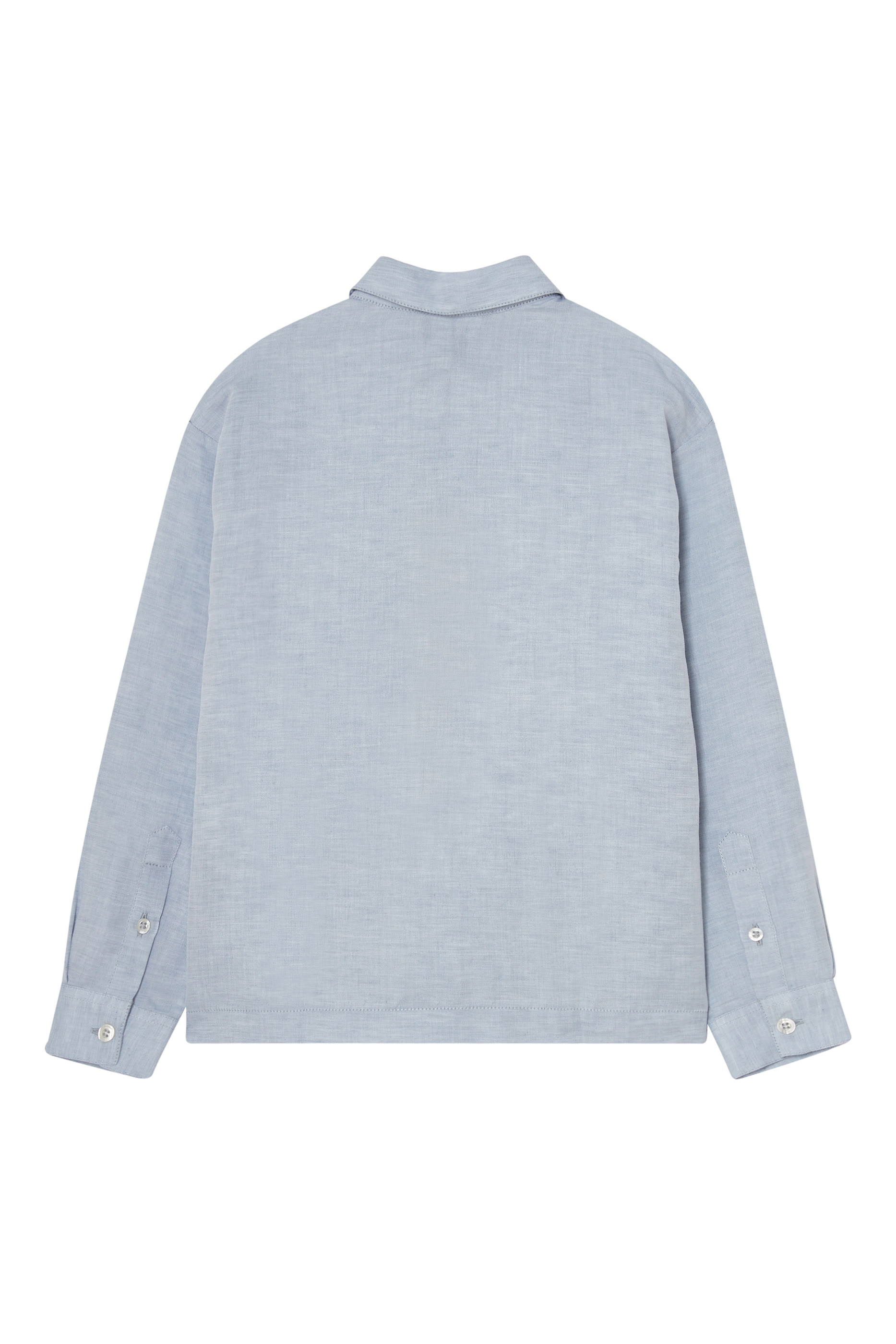 قميص بشعار الماركة المطرز عندالجيب للأطفال