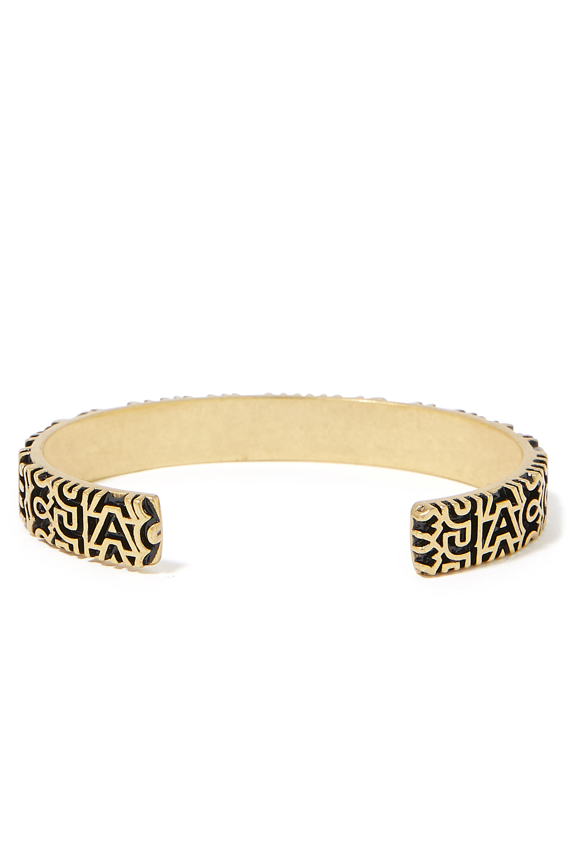 سوار مفتوح محفور بحروف شعار الماركة