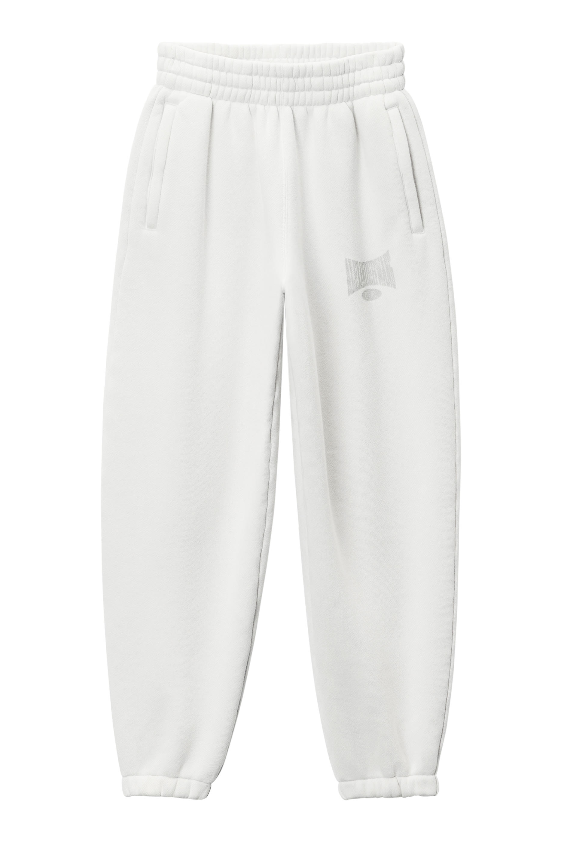 بنطال رياضي بشعار الماركة قطن تيري