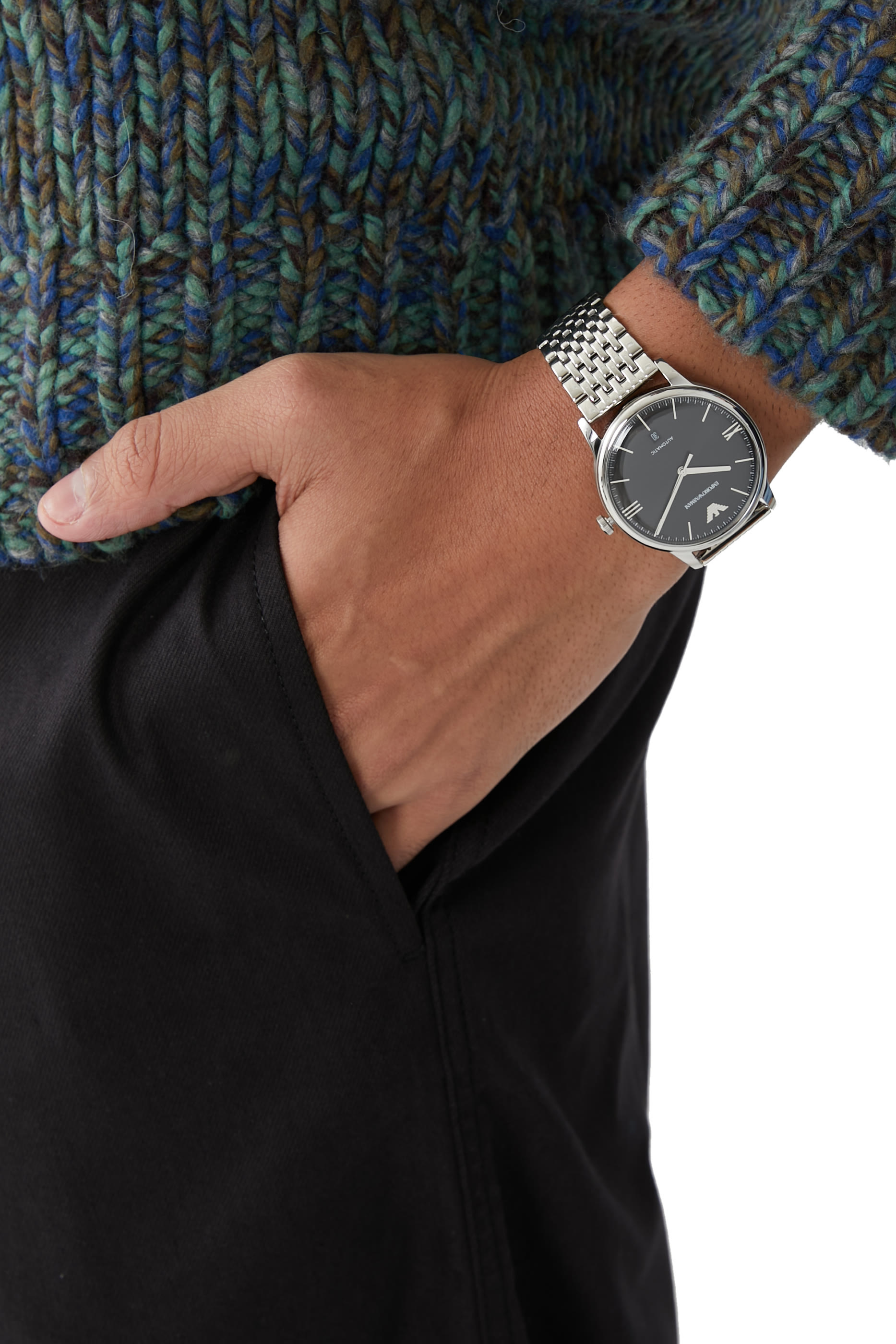 ساعة مينيماليست 39 مم ستانلس ستيل