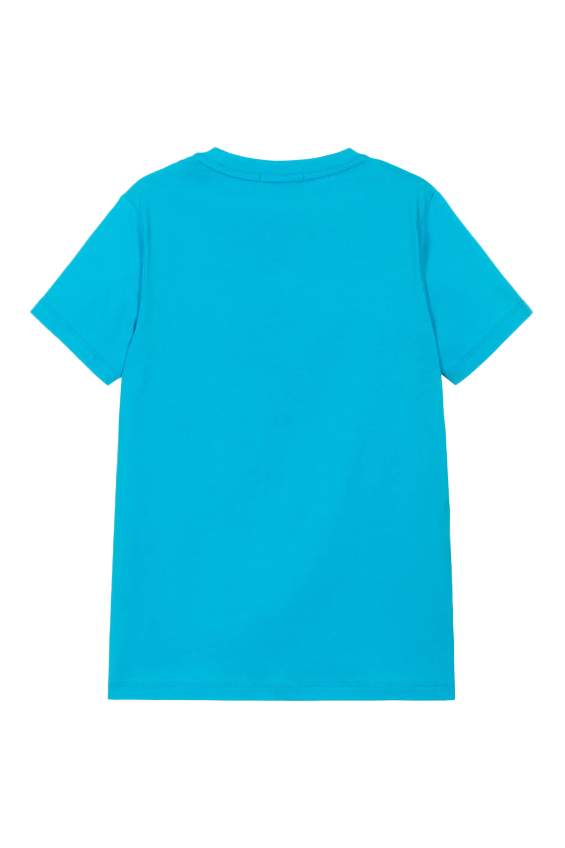 تيشيرت بطبعات شعار الماركة للأطفال