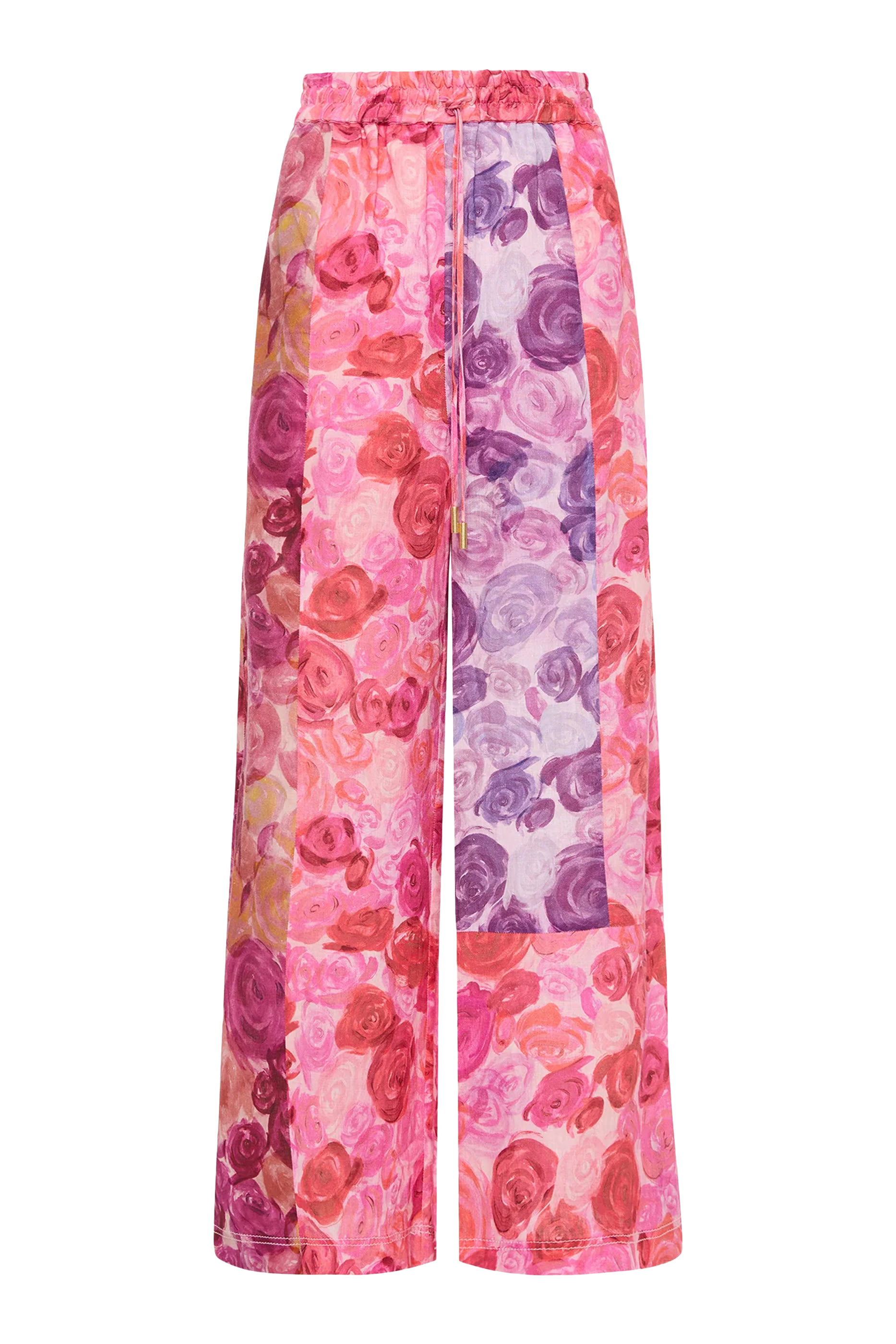 بنطال فيجن فضفاض كتان