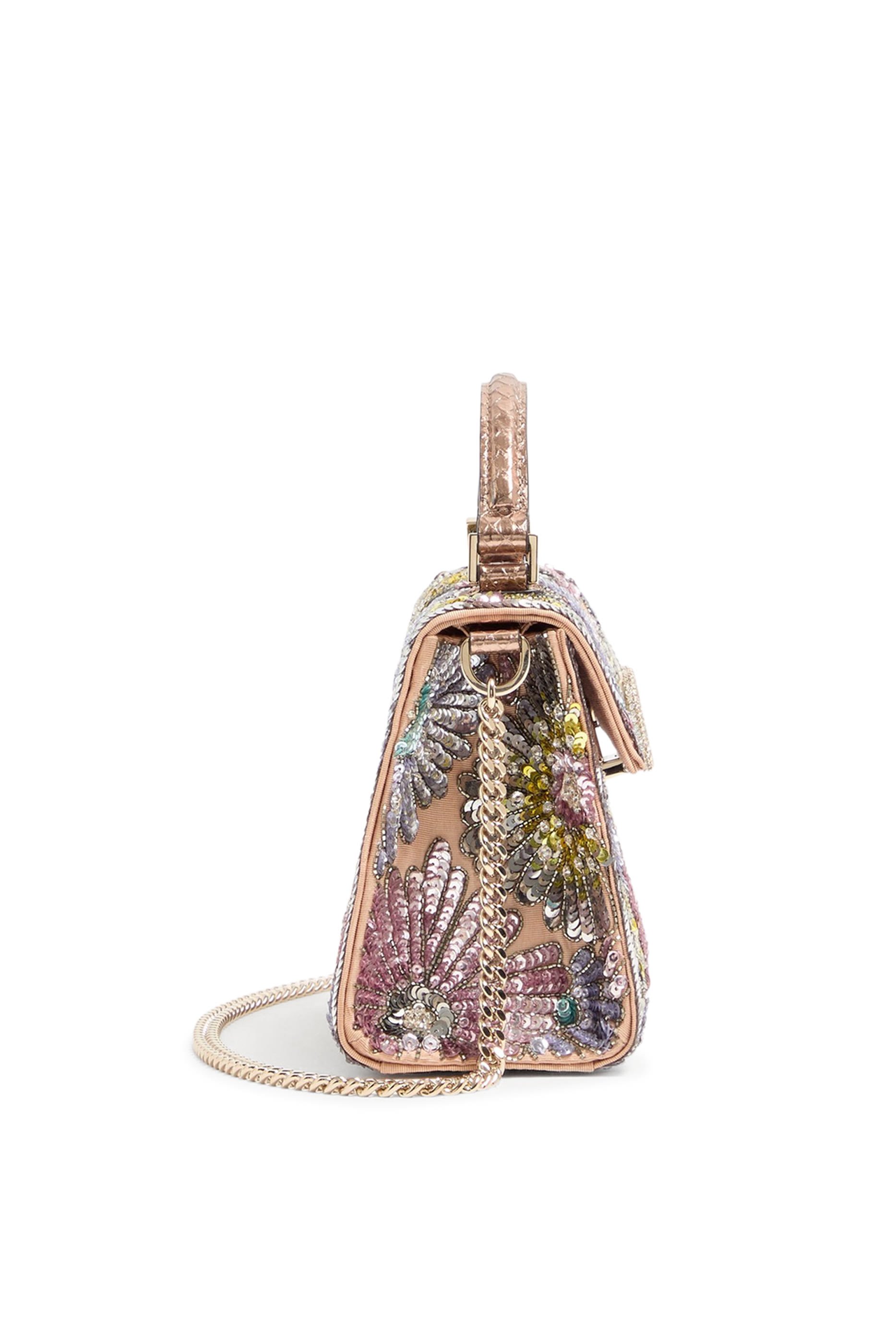 حقيبة بيد علوية وحمالة سلسلة