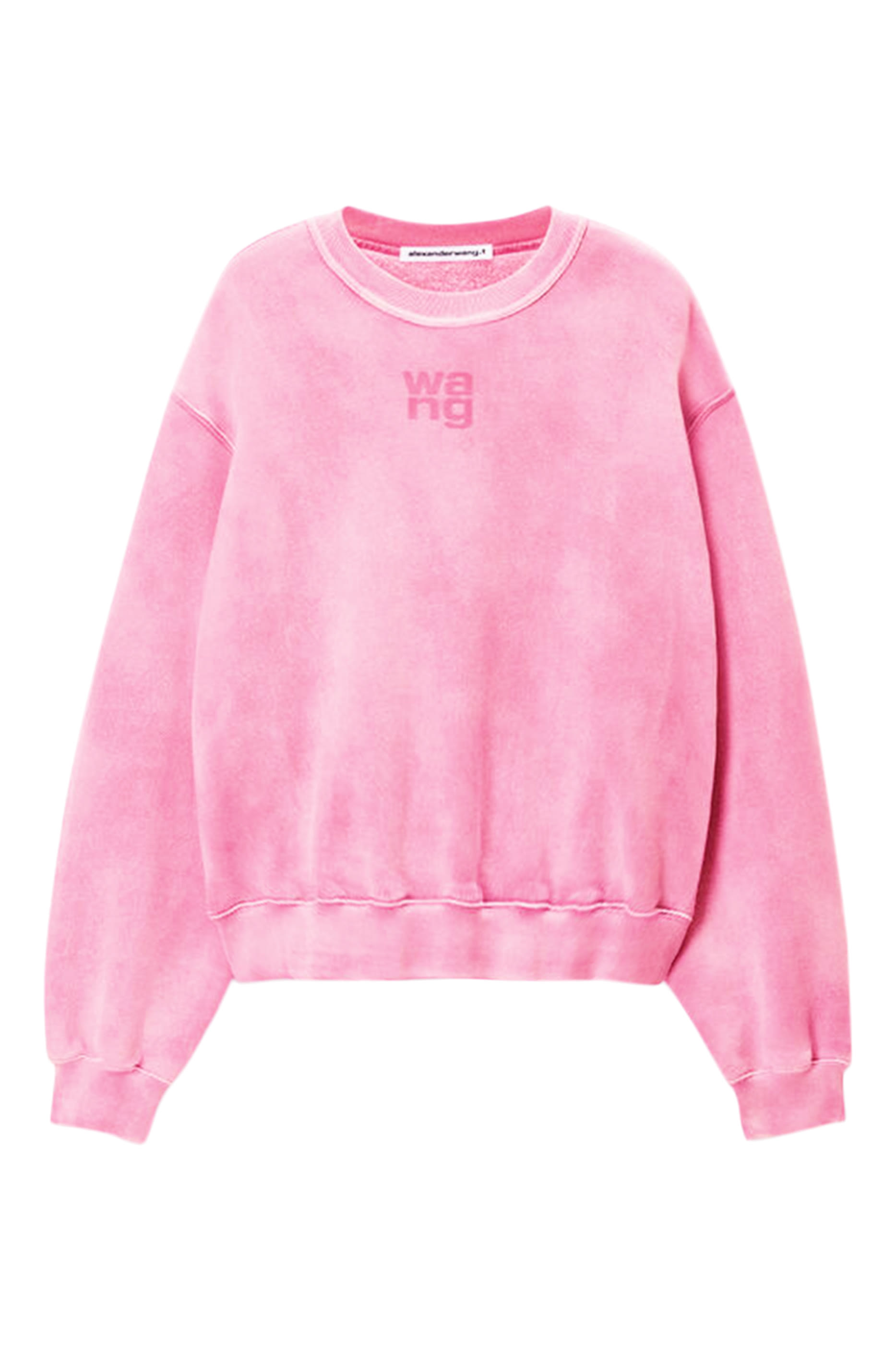 سويت شيرت بشعار الماركة بتصميم منفوخ