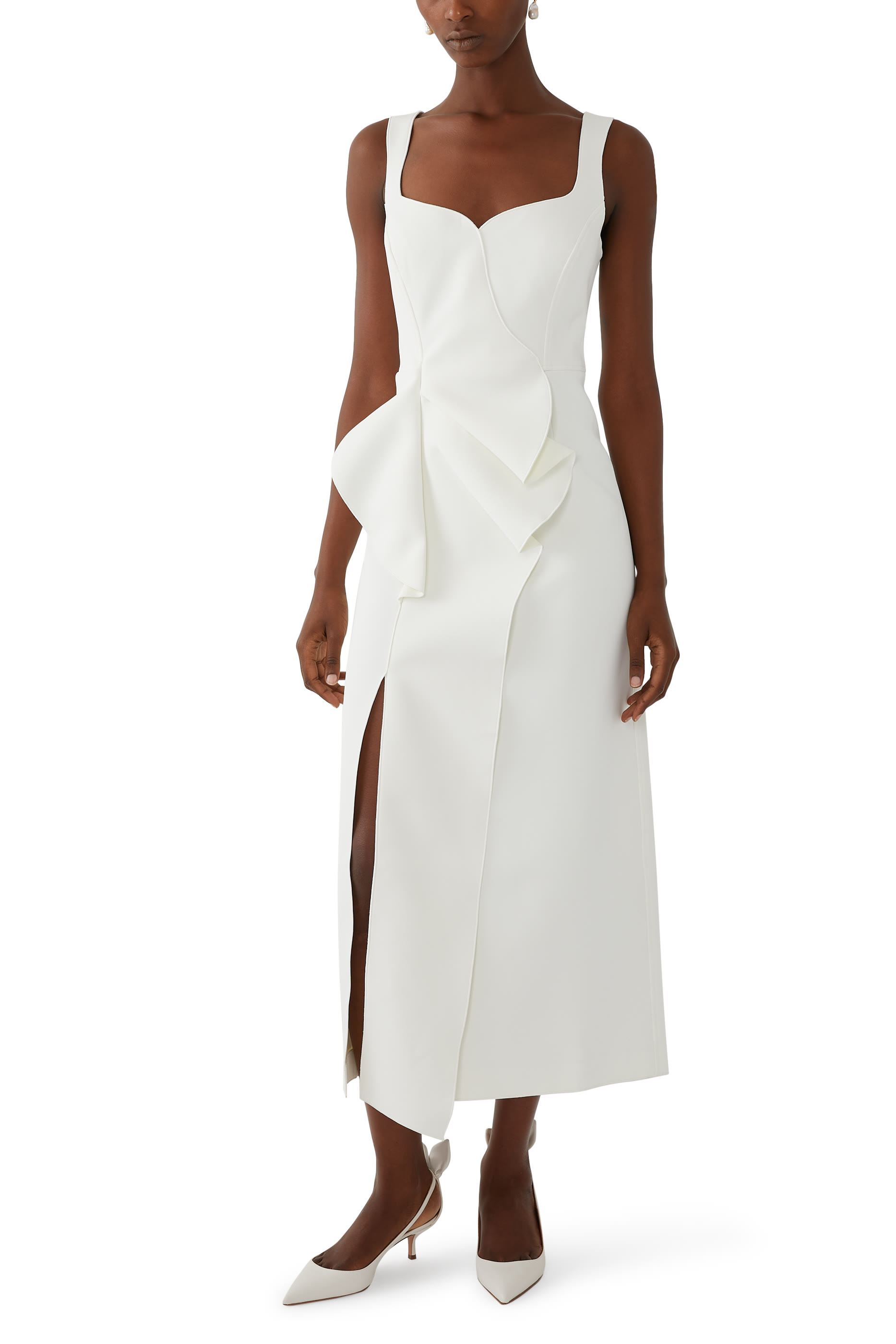 فستان أندروود متوسط الطول