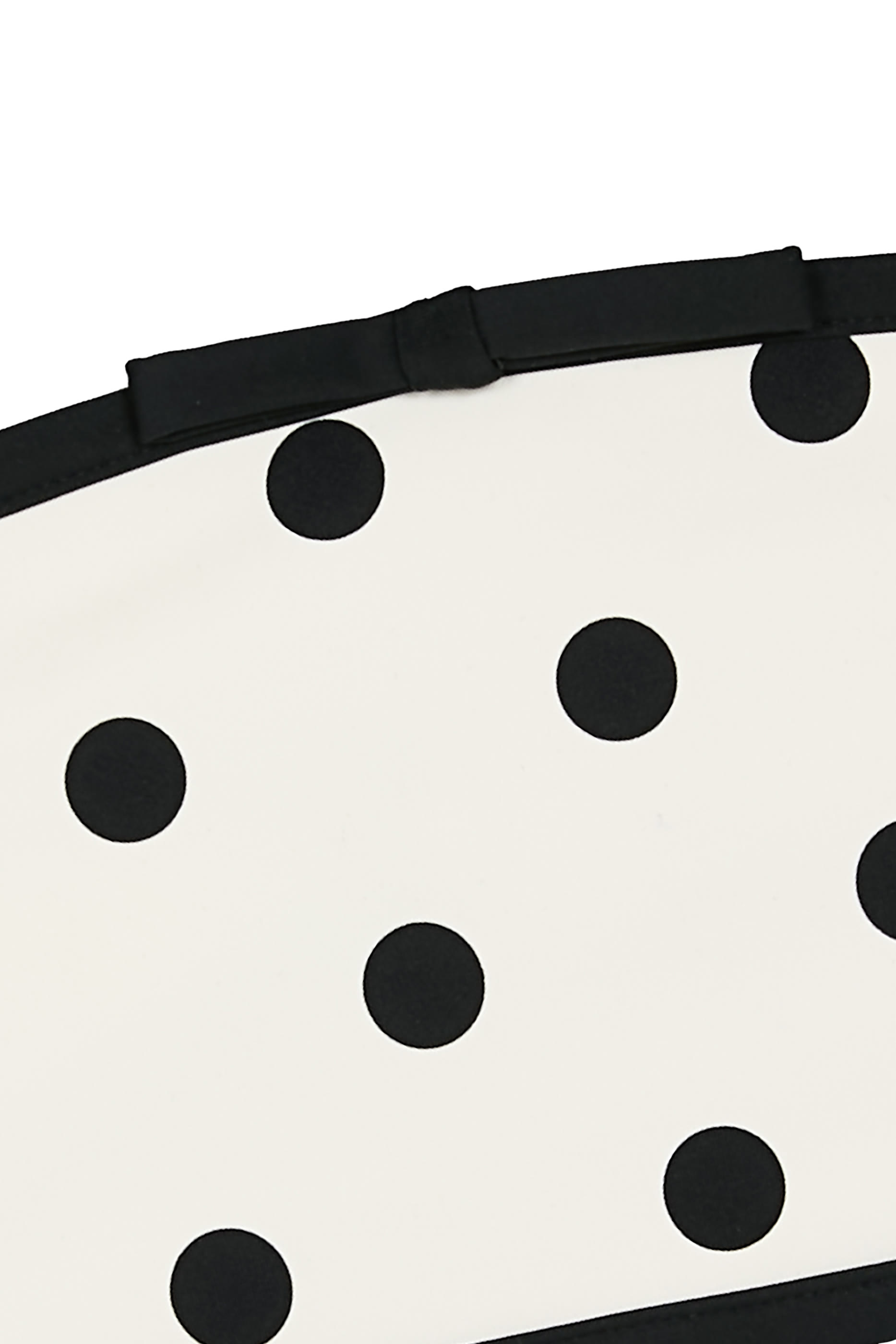 قطعة بيكيني علوية بنقشة نقاط بولكا