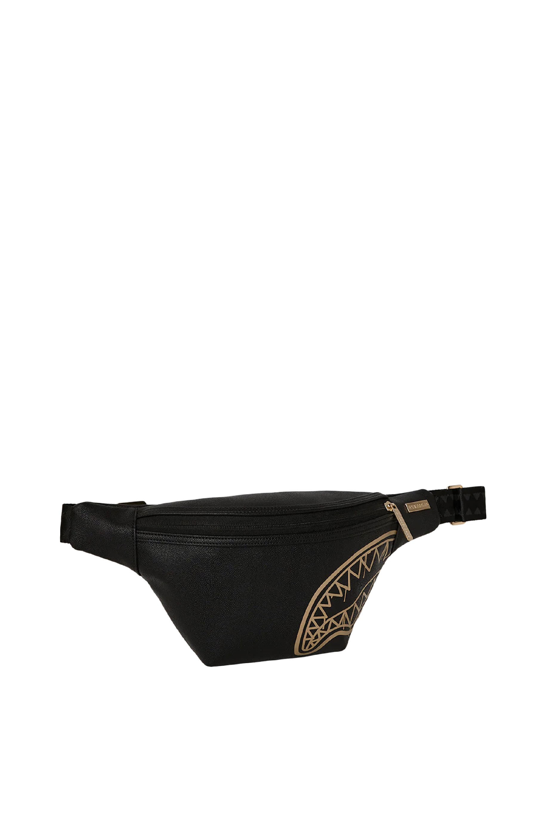 حقيبة كروس بودي سافي بشعار الماركة بلون ذهبي للأطفال