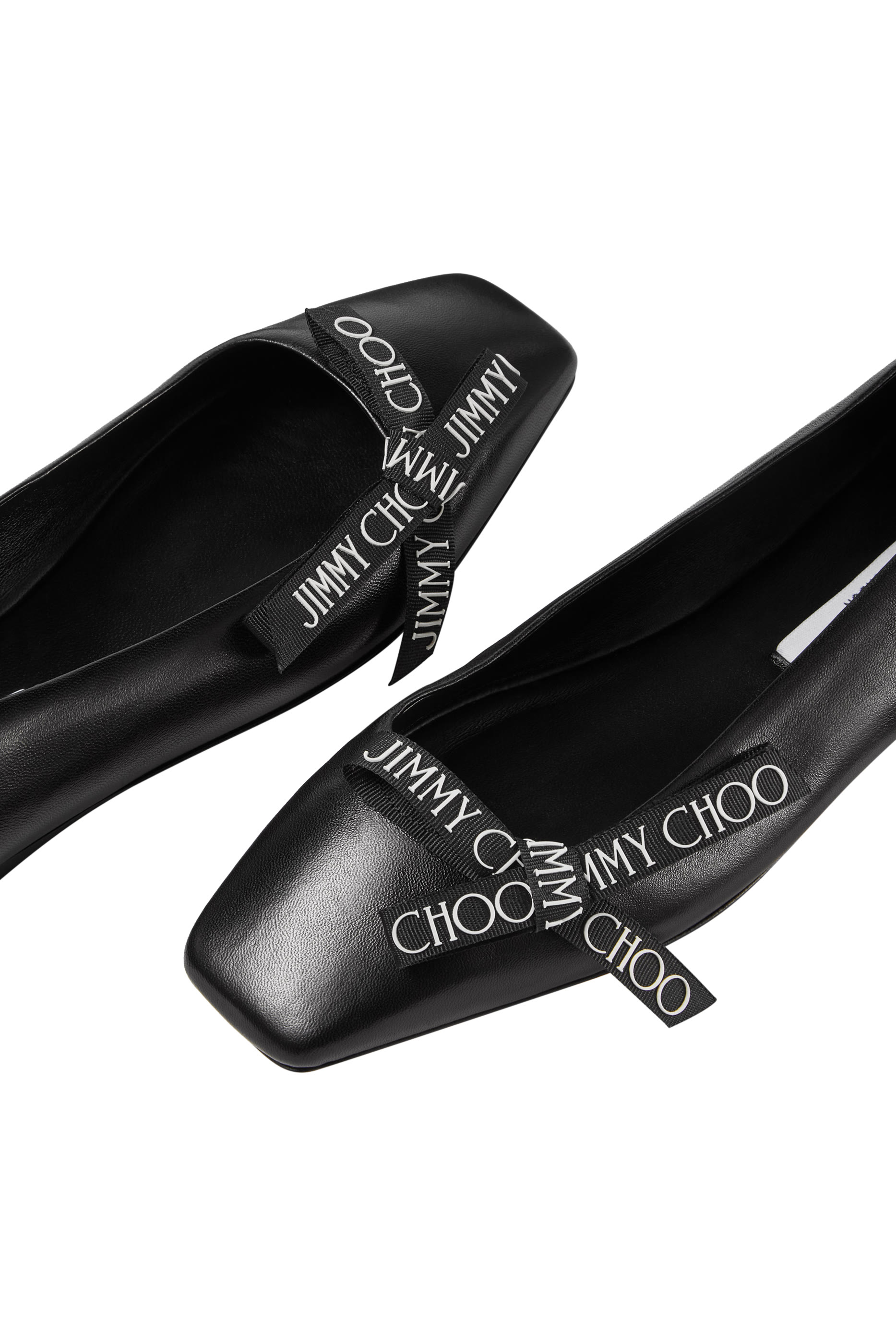 حذاء باليرينا فيدا بكعب مسطح جلد