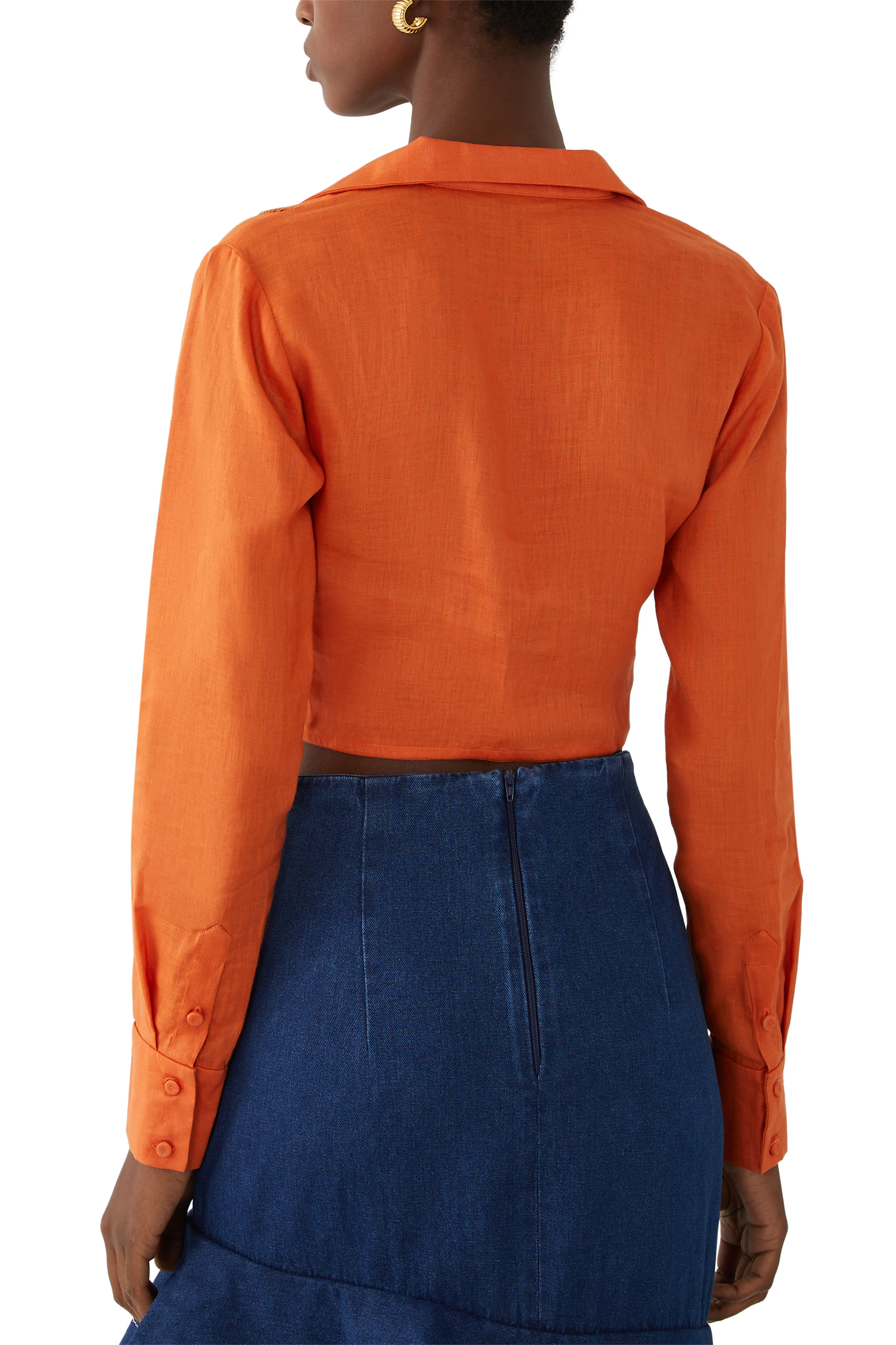 بلوزة بريساس بأكمام طويلة