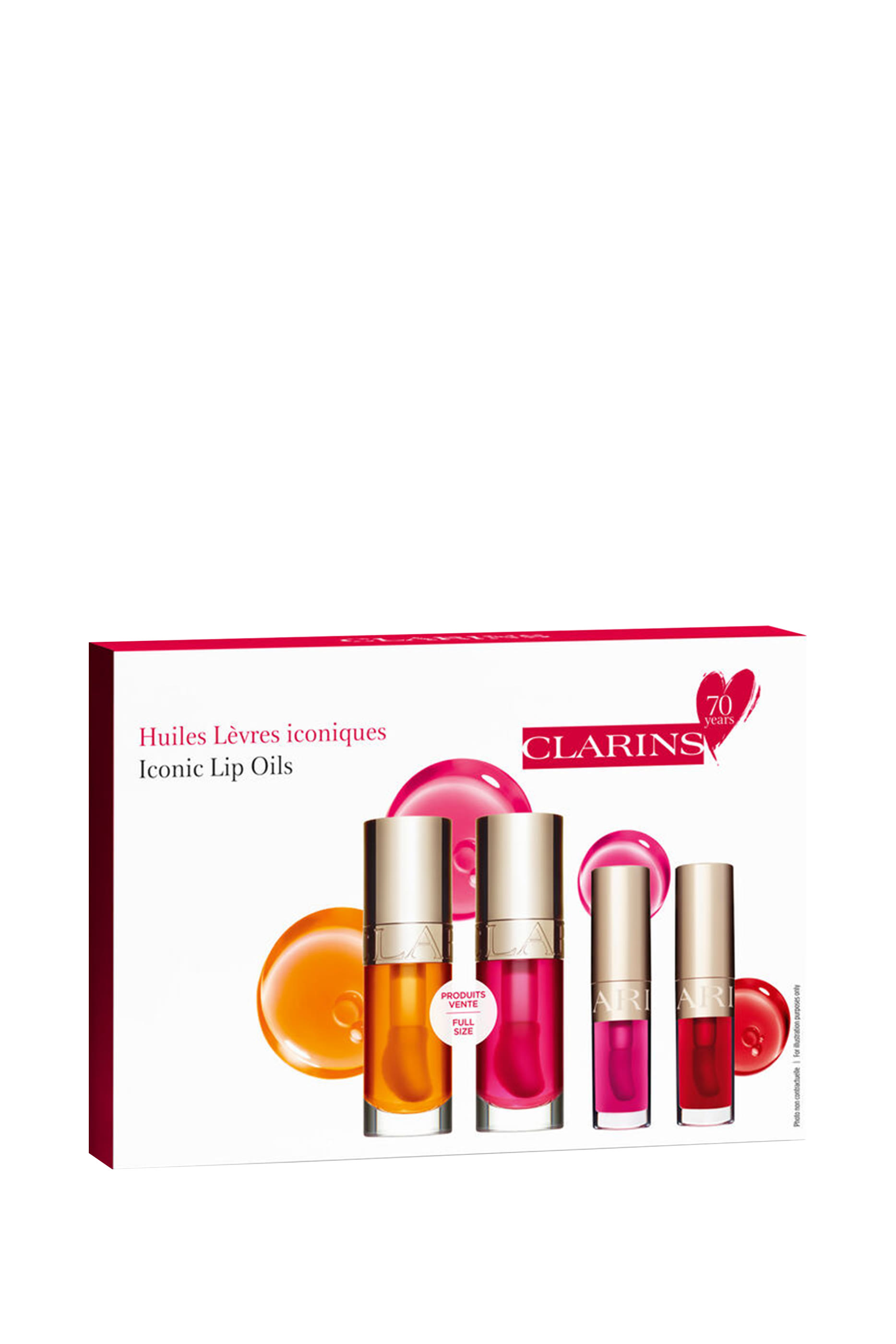 مجموعة زيت شفاه احتفالا بالذكرى السبعين للماركة