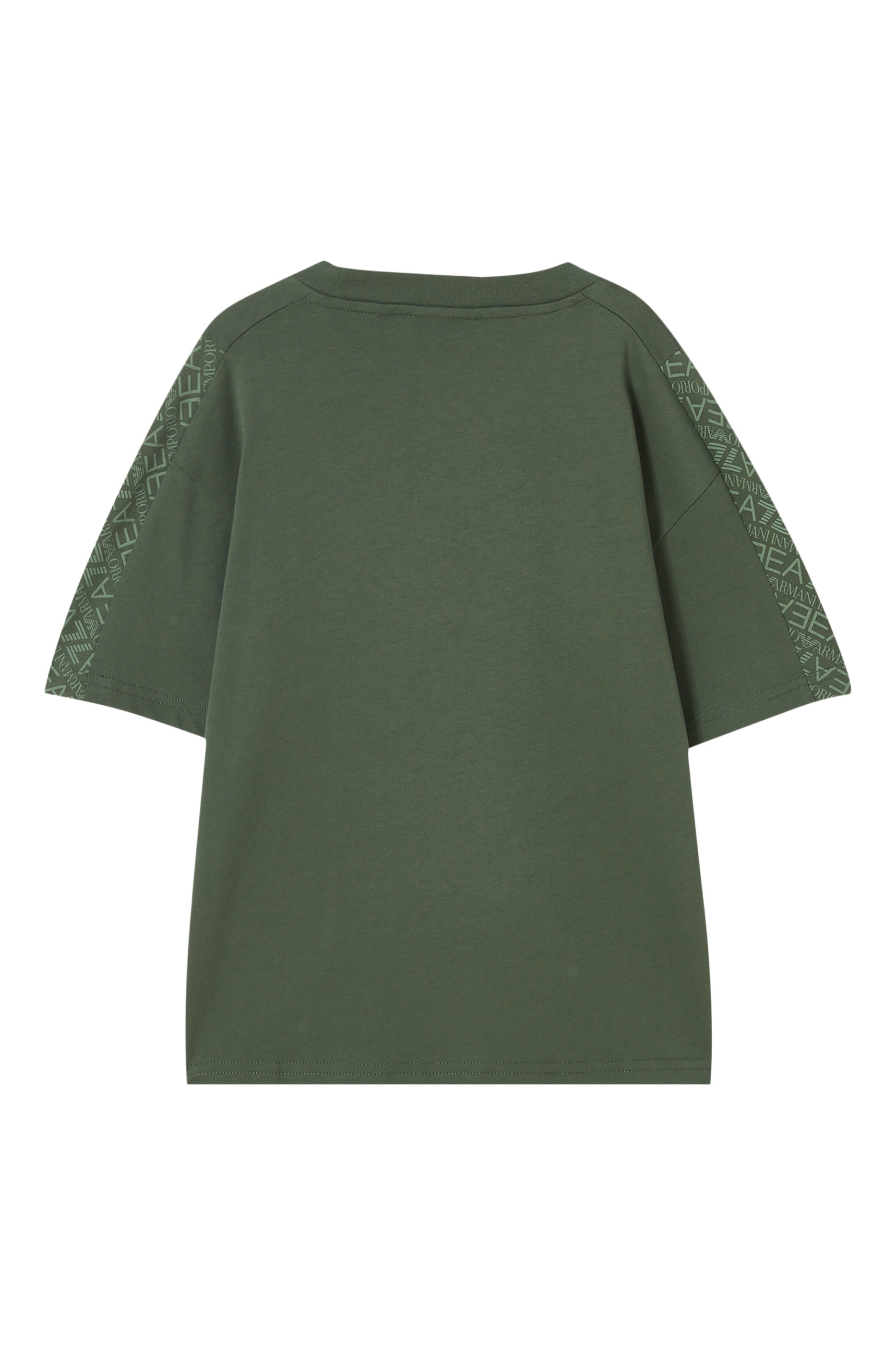 تيشيرت بحروف شعار الماركة للأطفال