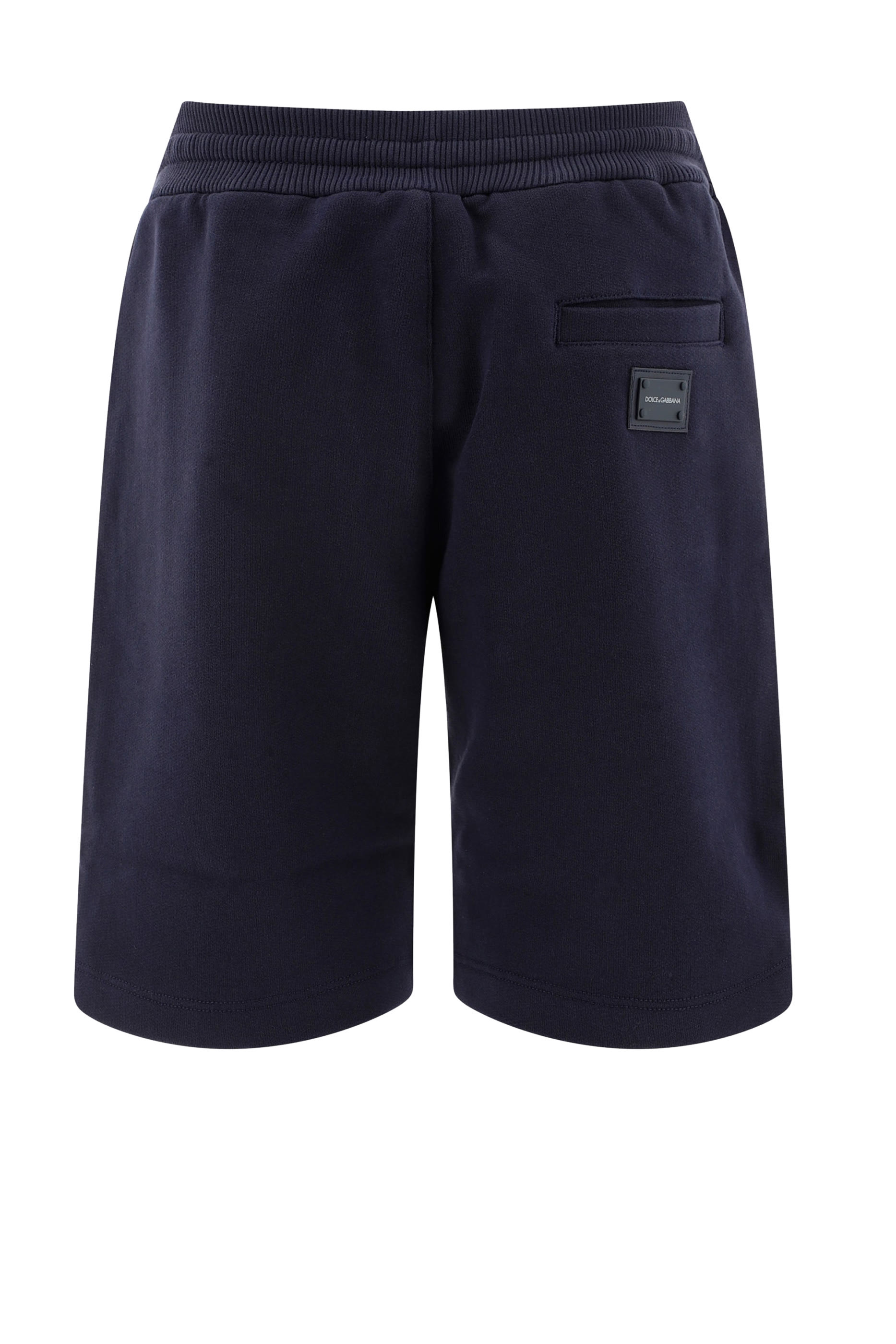 شورت رياضي برقعة مطاطية بشعار الماركة