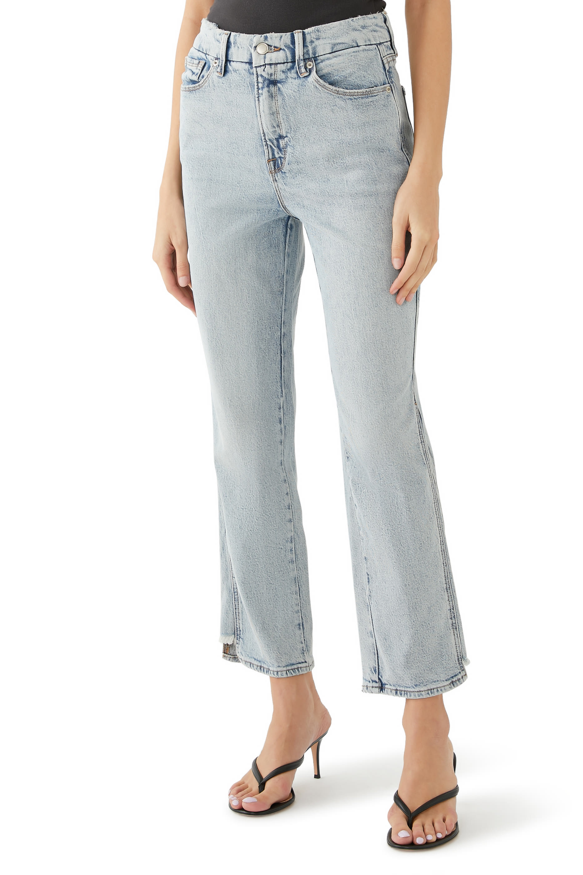 بنطال غود كيرف ستاب بقصة ساق مستقيمة