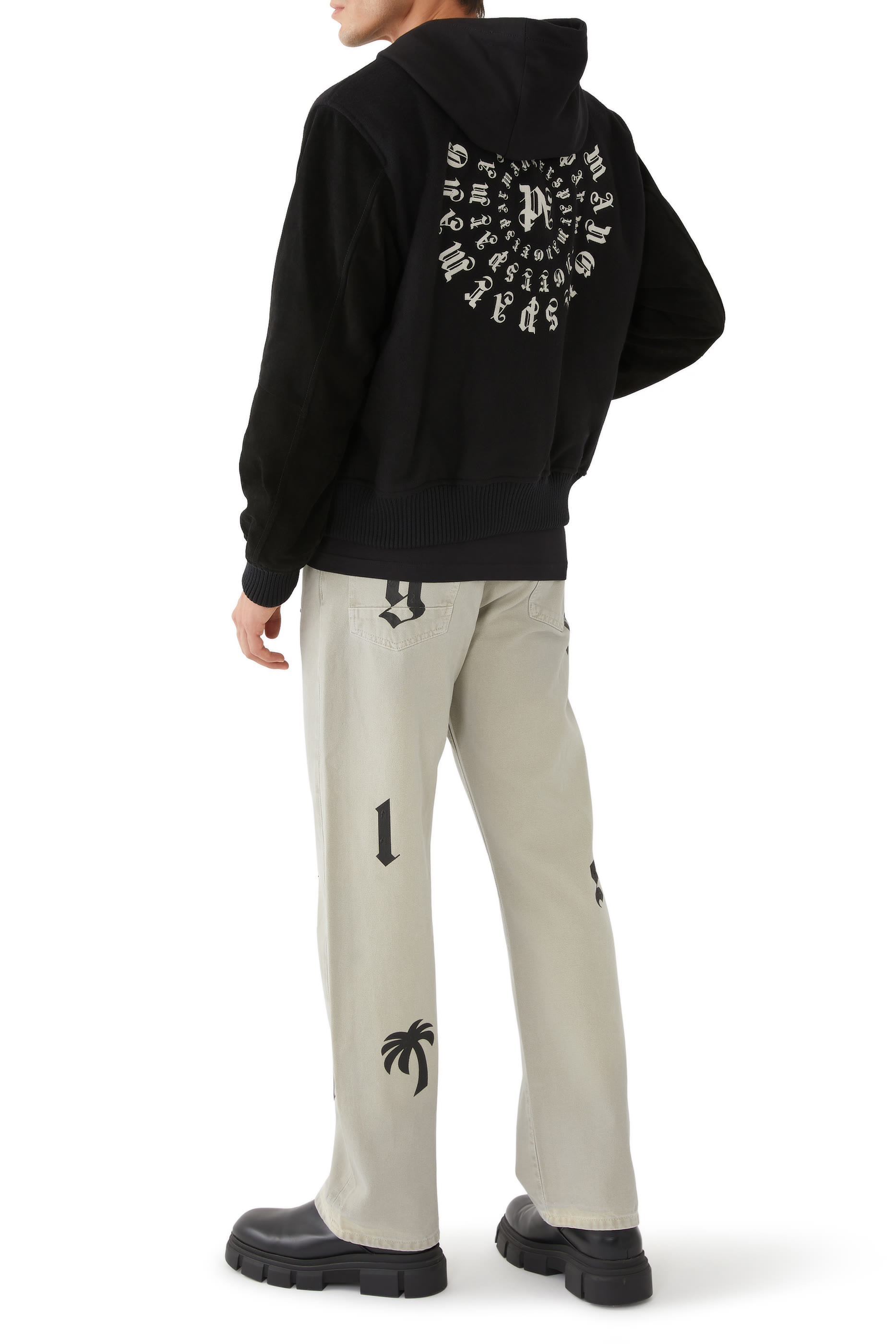 جاكيت فيرتيجو بغطاء رأس وتصميم جامعي