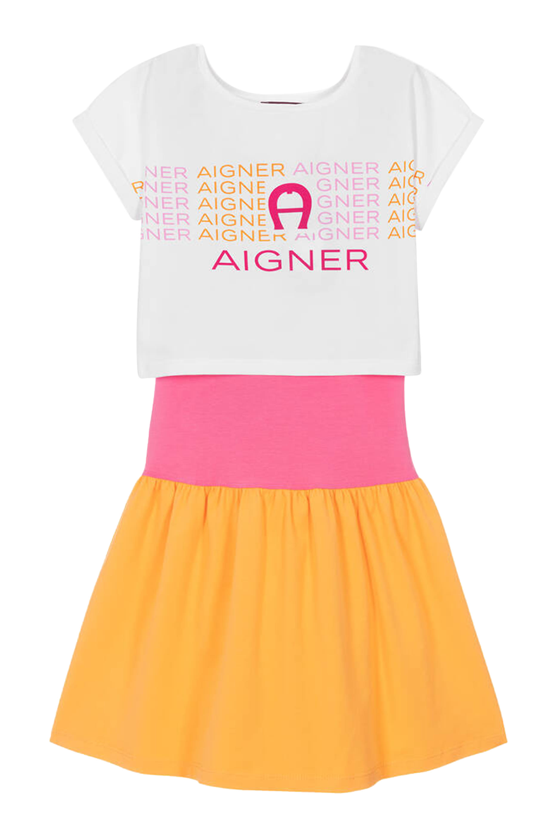 طقم فستان للأطفال قطن