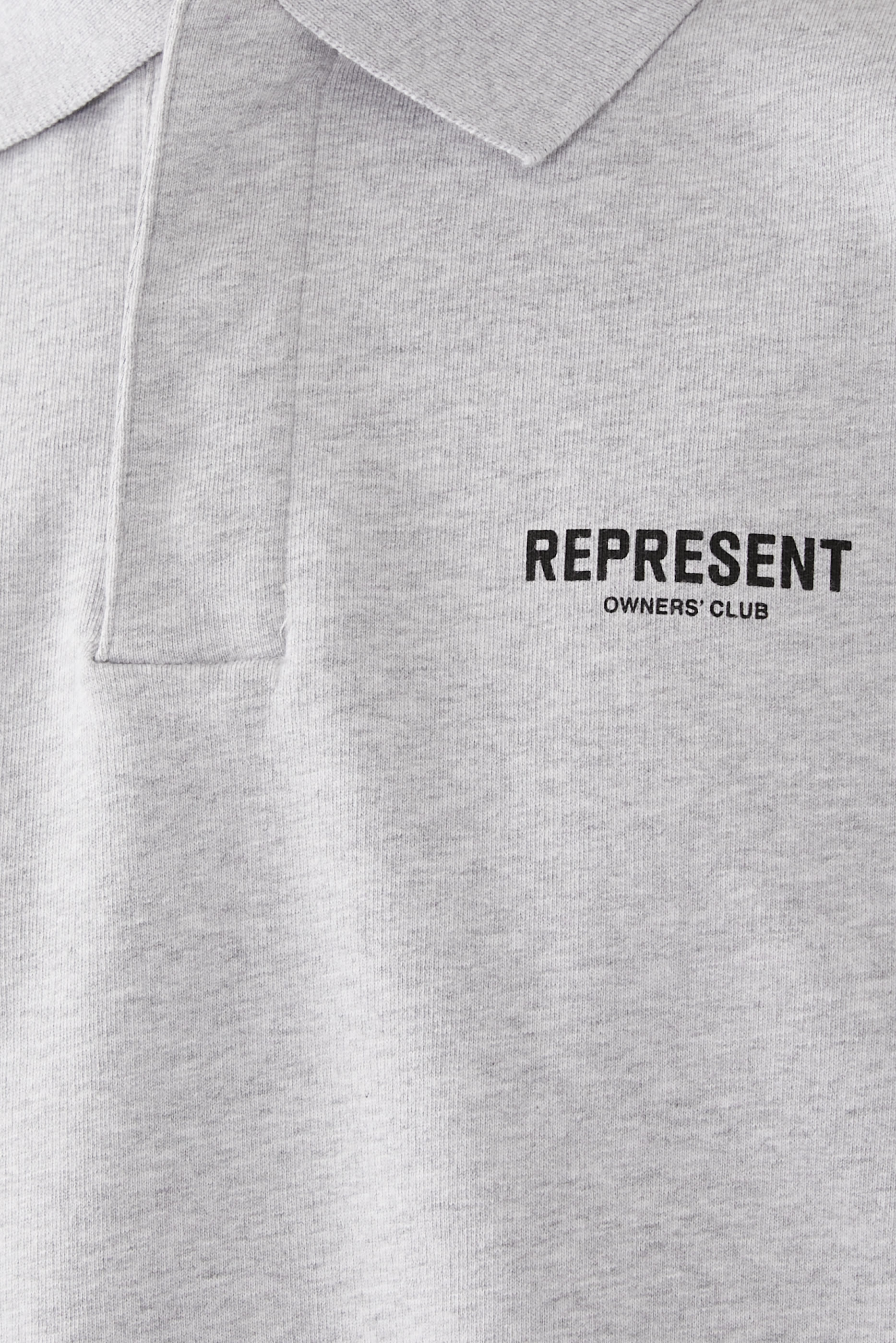 سويت شيرت بولو بشعار أونرز كلوب بأكمام طويلة