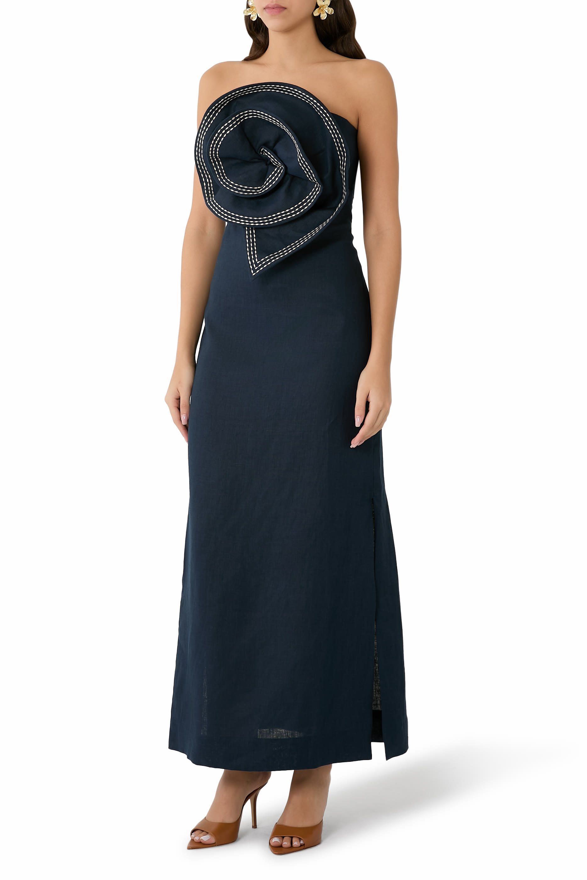 Tactos Strapless Dress