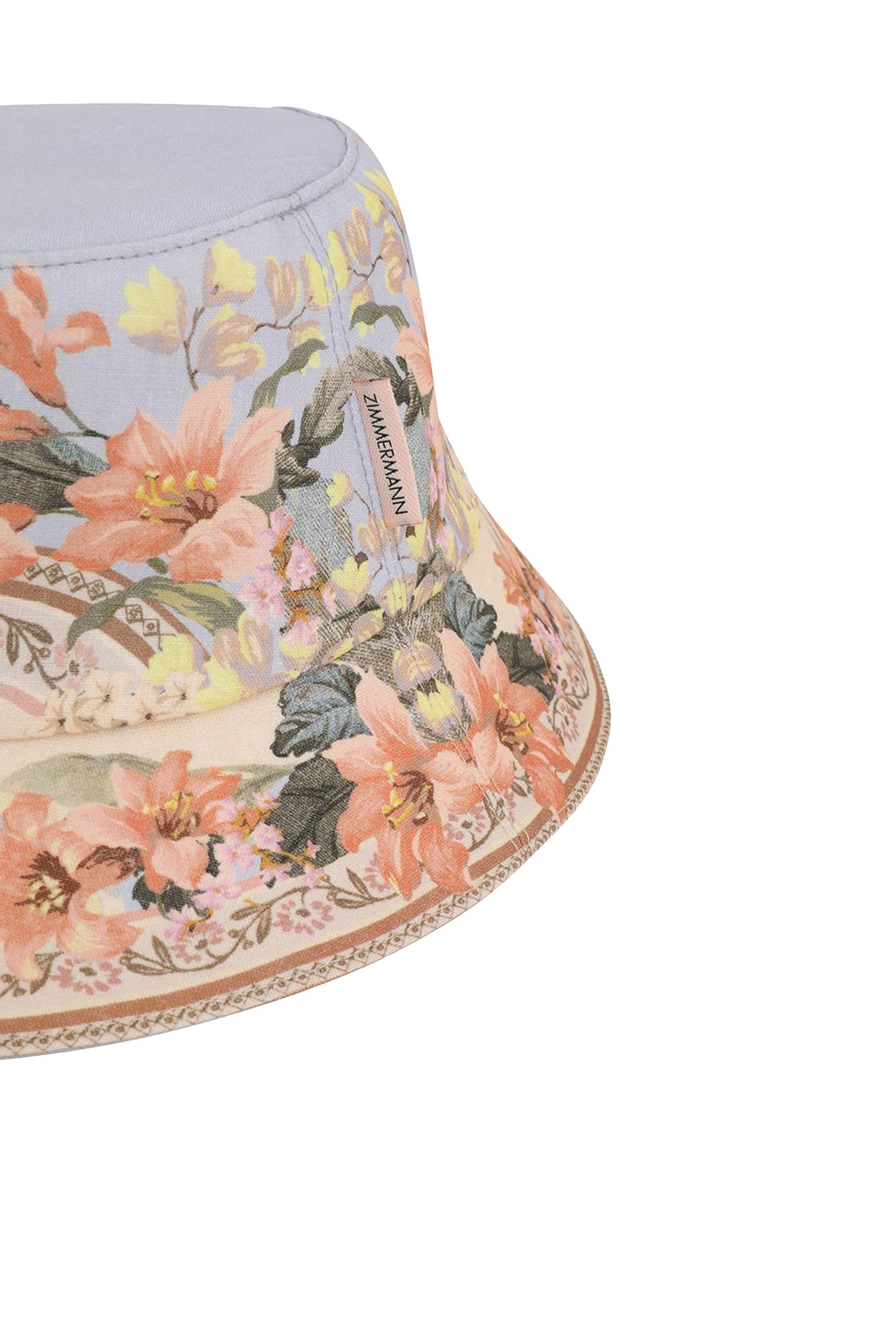 قبعة باكيت قماش قنب بنقشة