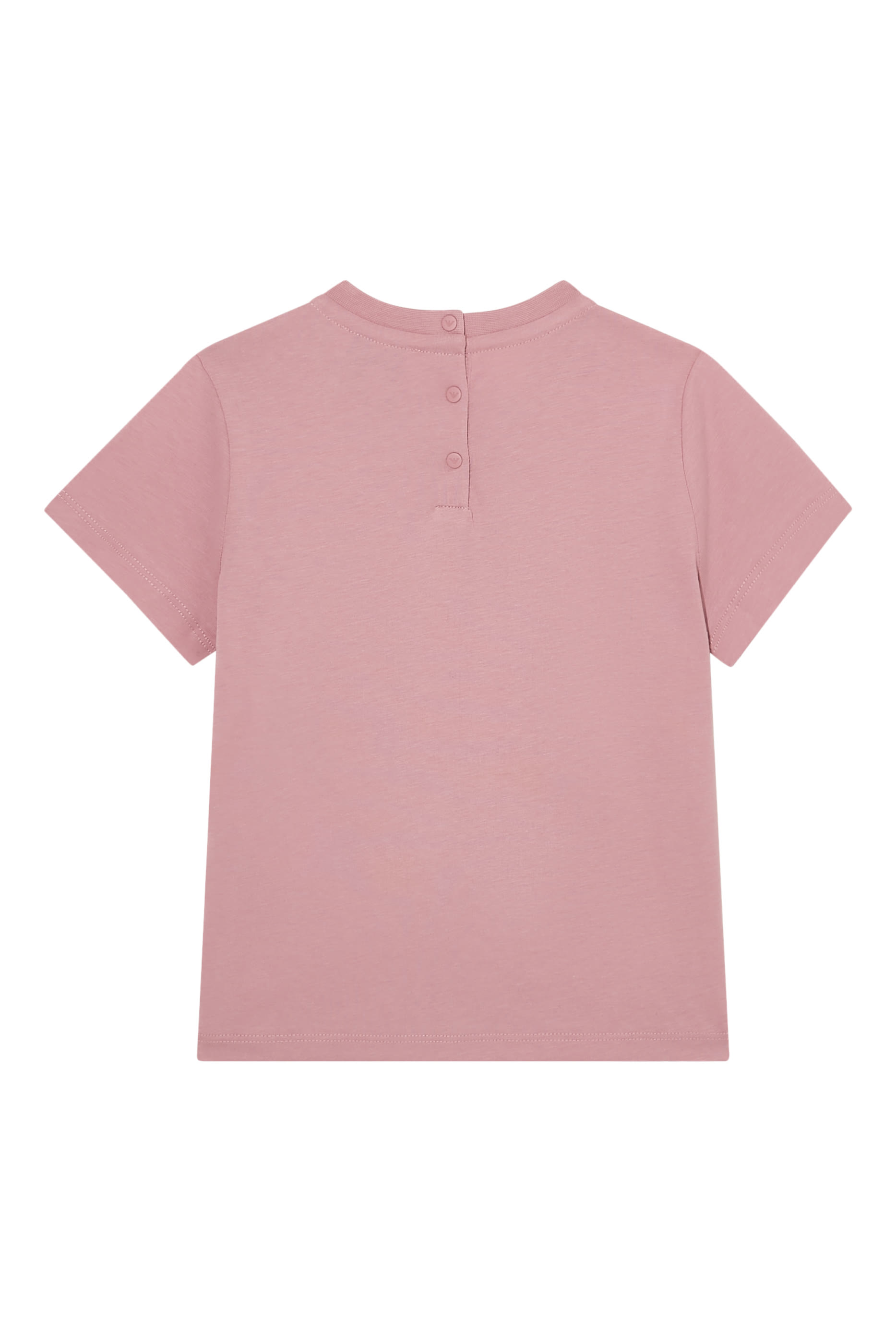 تيشيرت بشعار الماركة للأطفال