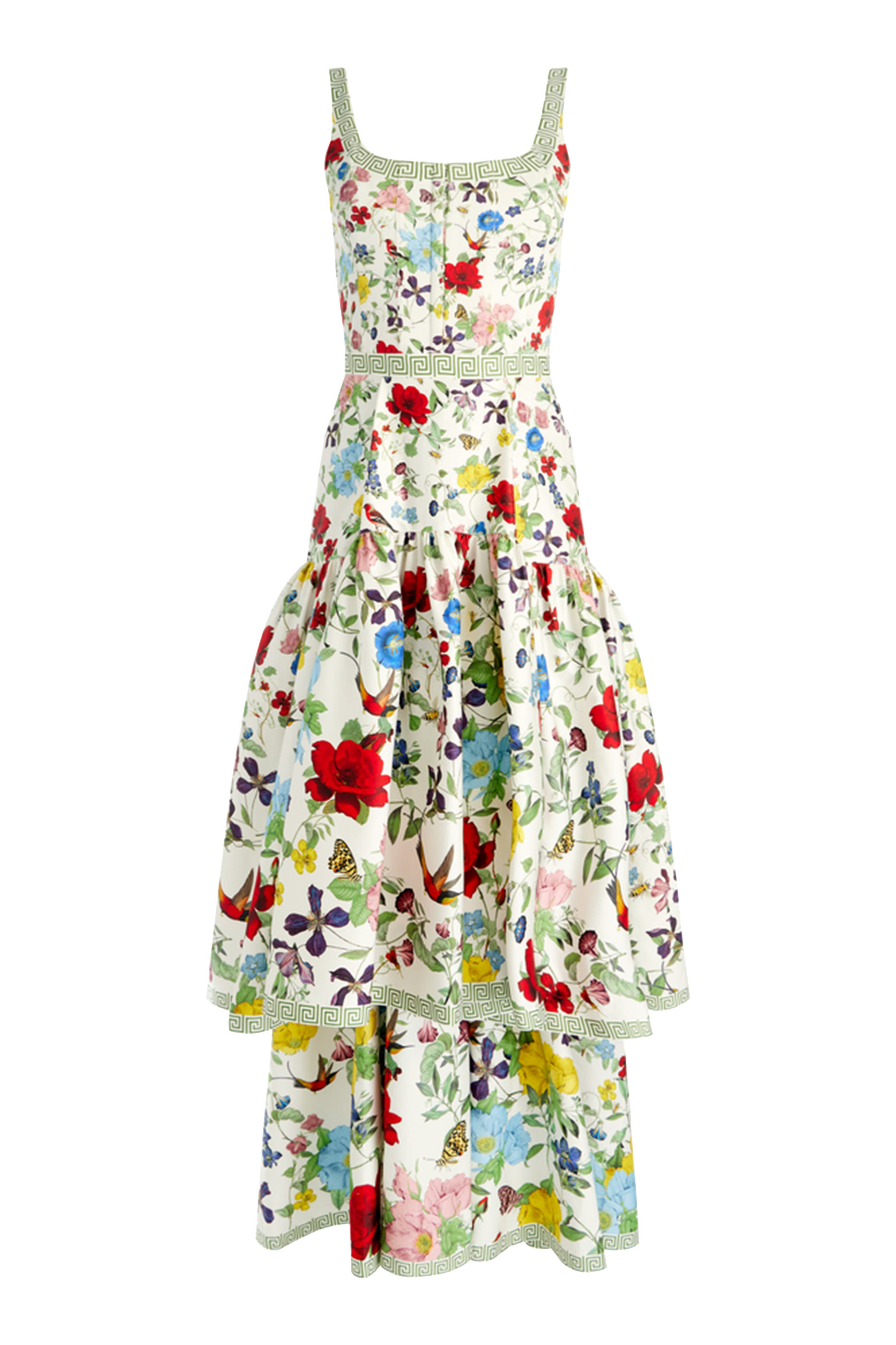 فستان سهرة ديانا مع حافة قابلة للفصل