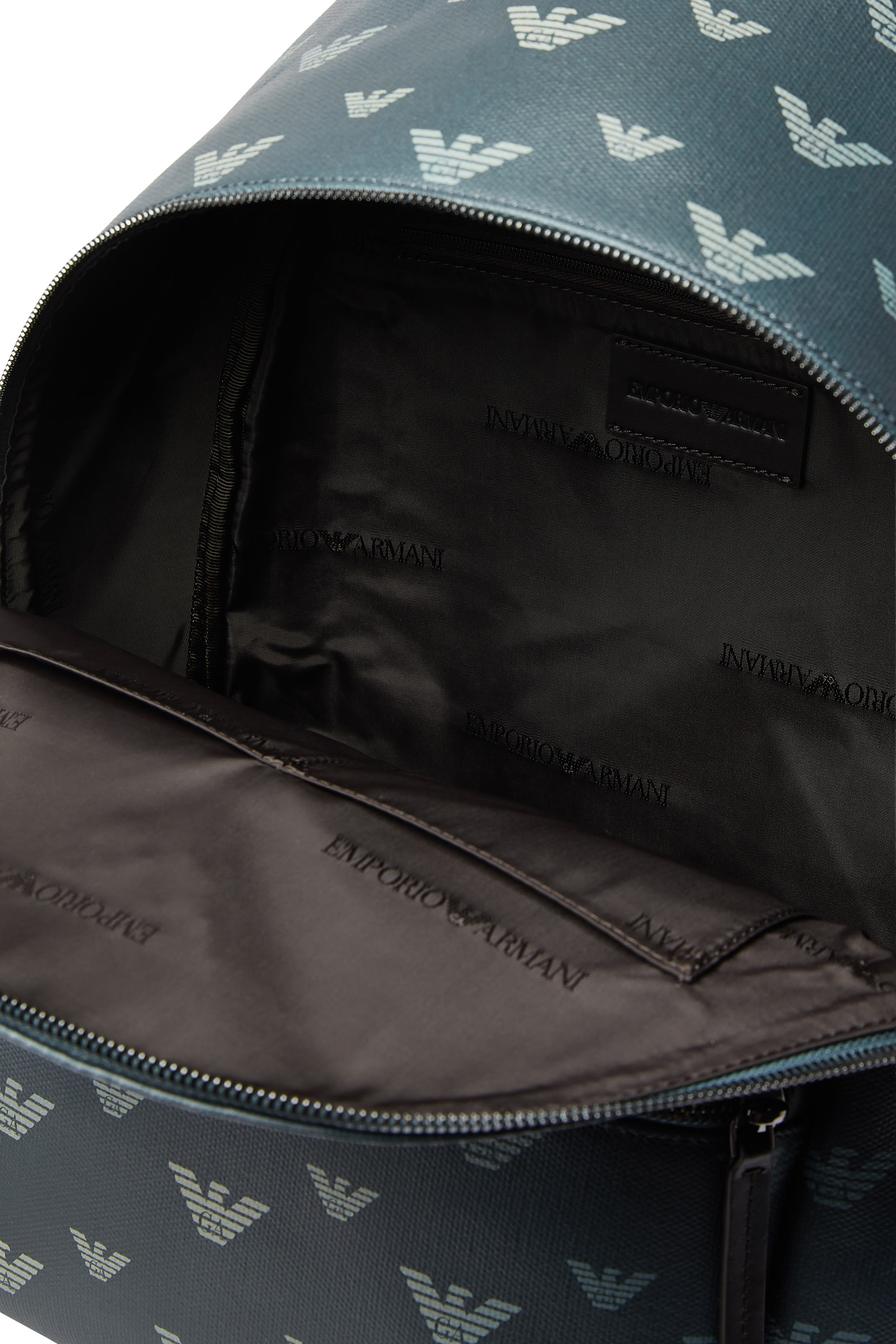 حقيبة ظهر مستديرة قماش قنب مطلي