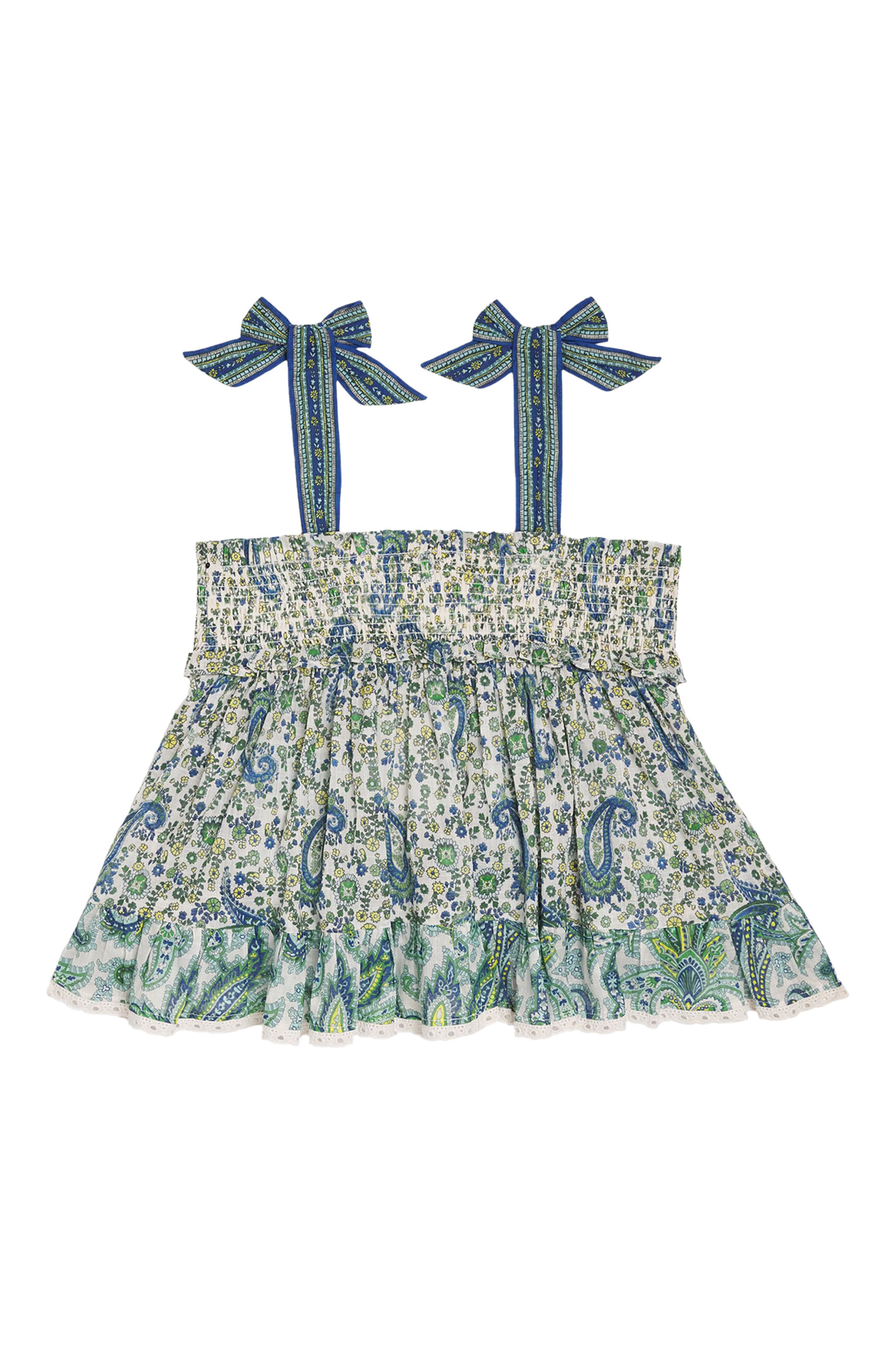 بلوزة هاليداي بكشكش للأطفال