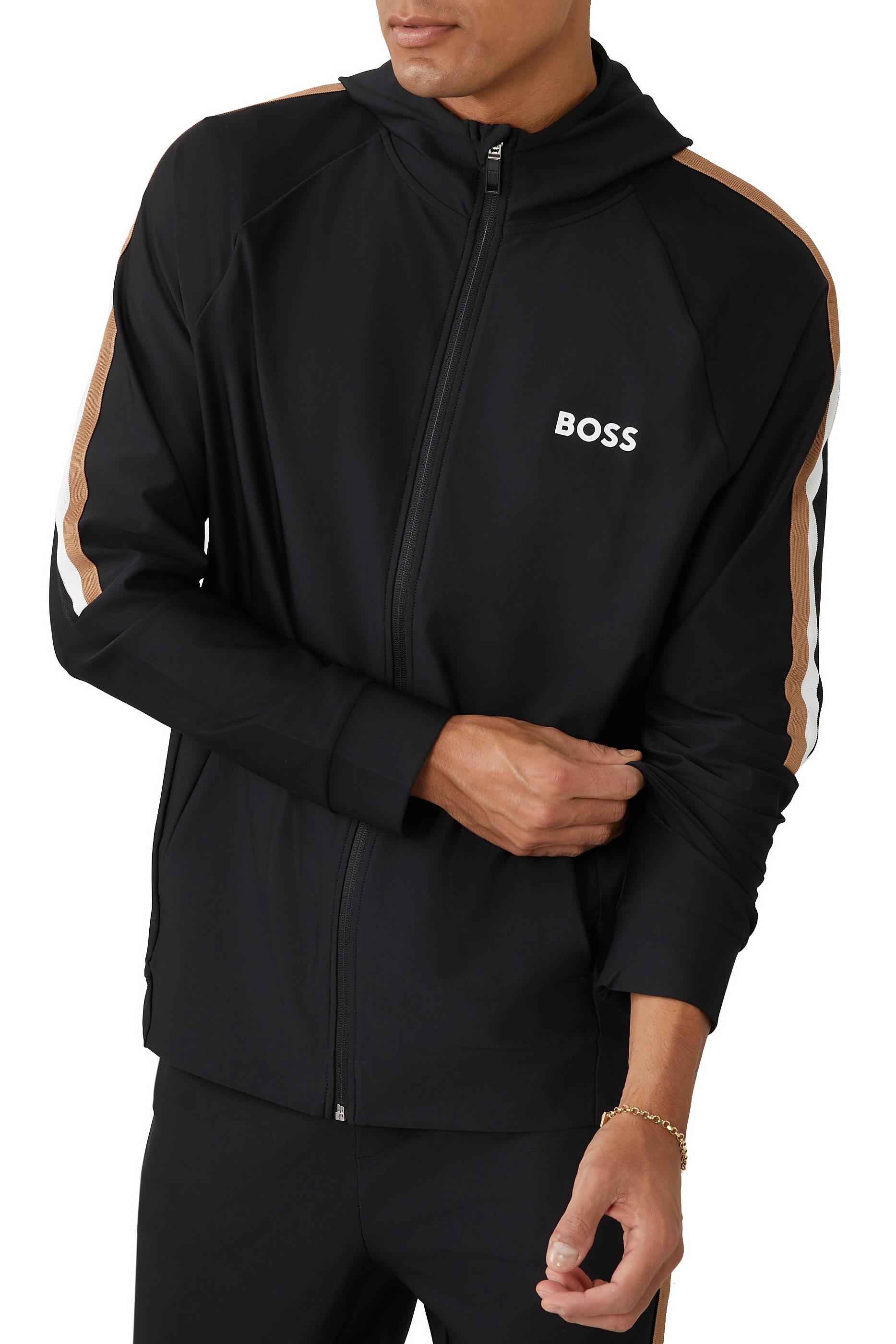 Matteo Berrettini Active-Stretch Zip-Up Hoodie