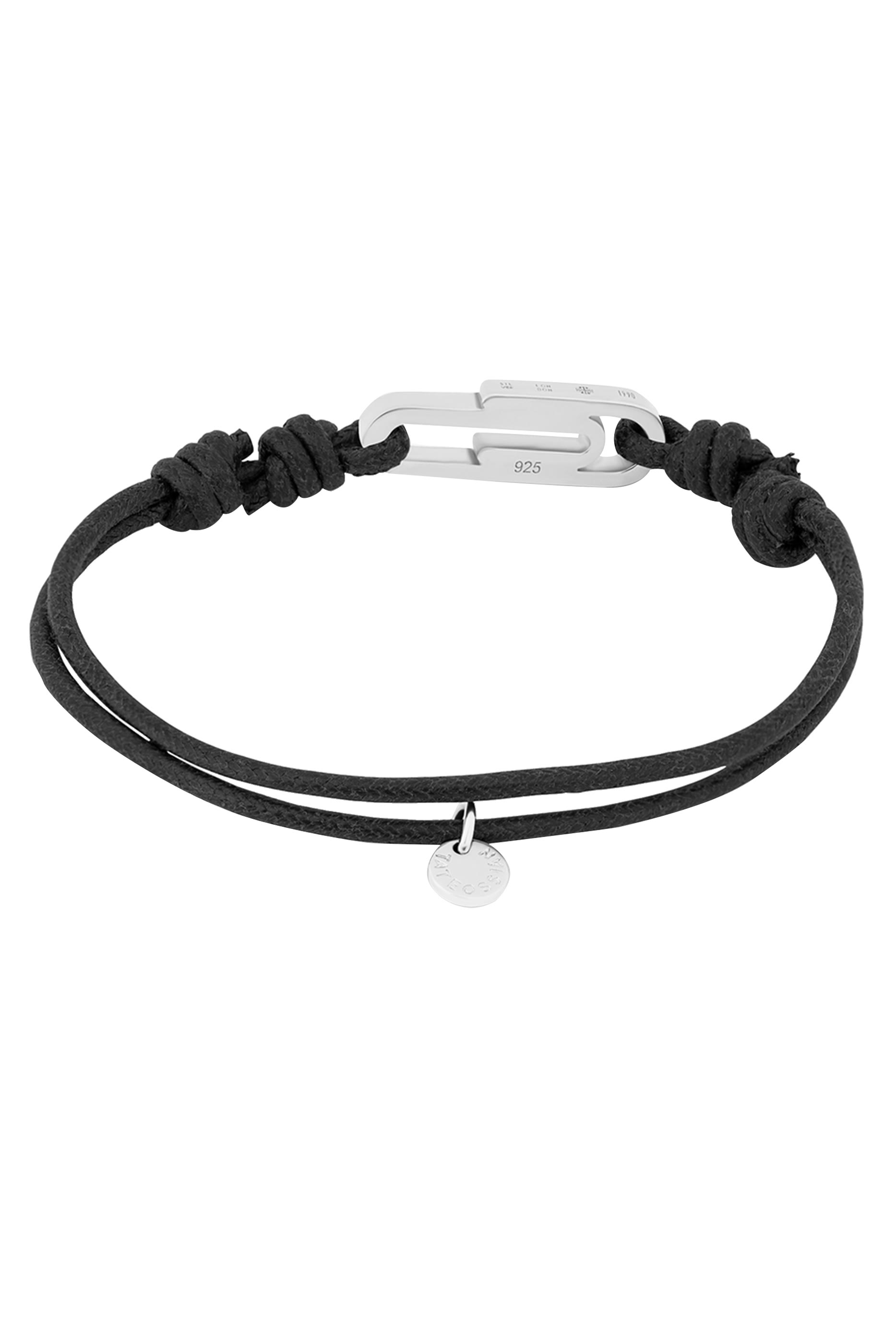 سوار مكرمية بحلية مشبك ورق