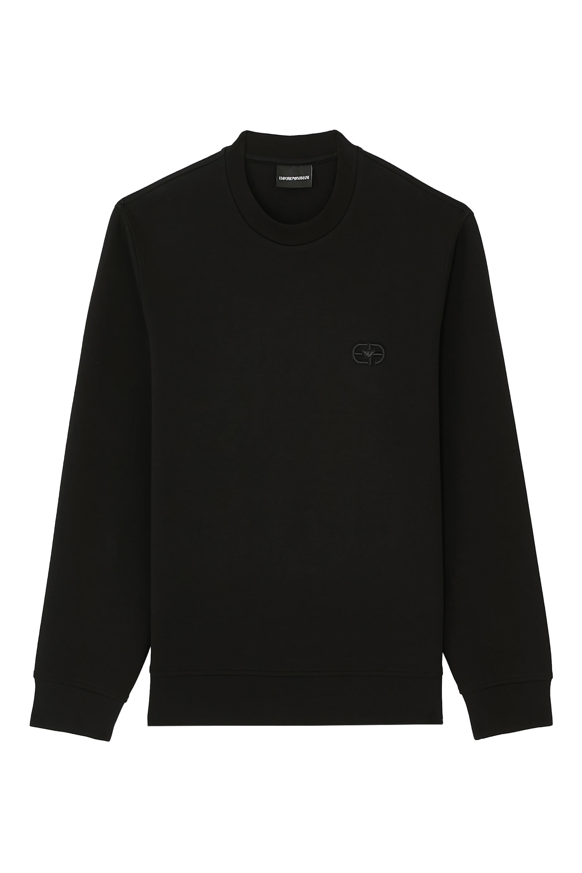 سويت شيرت بتطريز شعار الماركة جيرسيه مزدوج