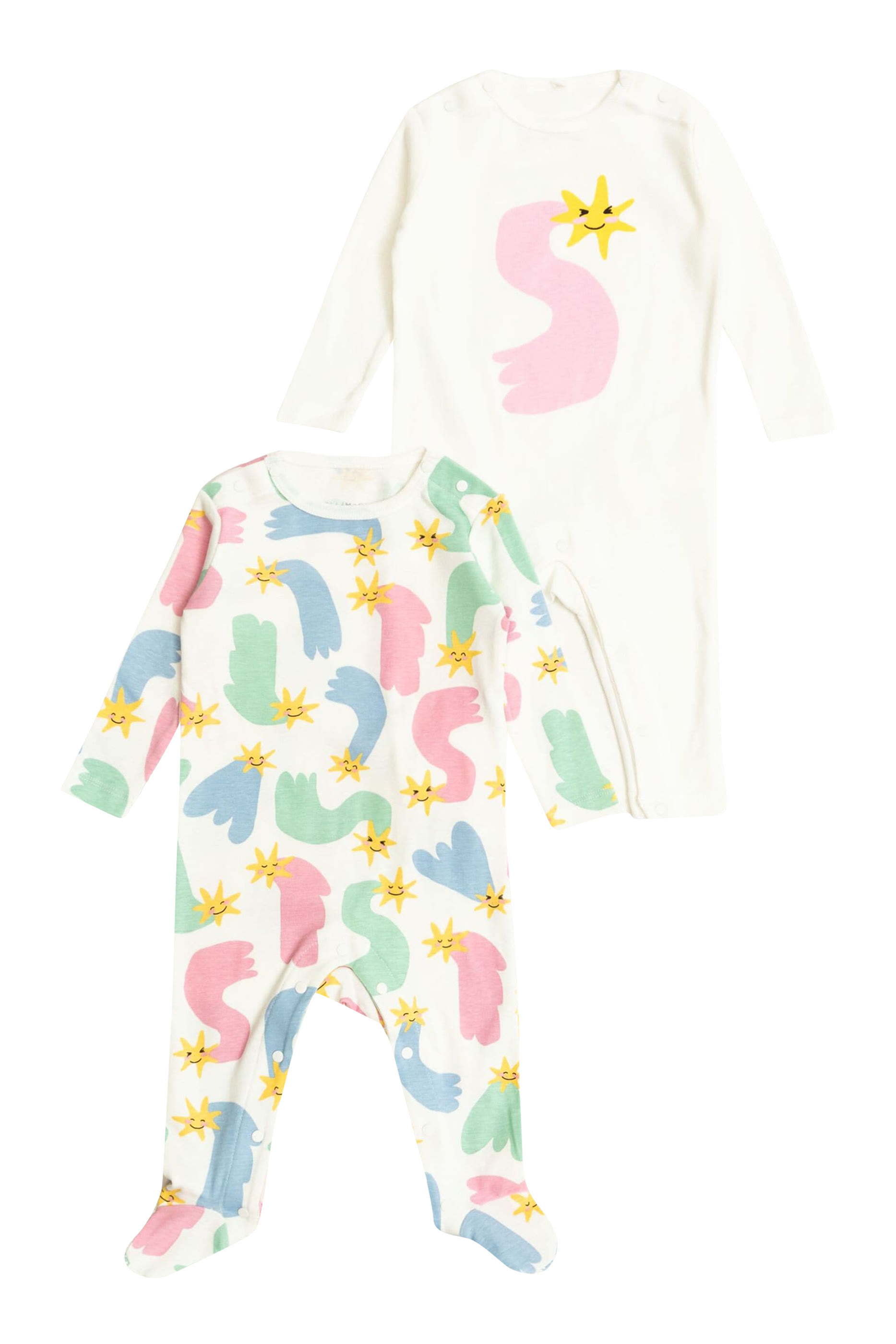 طقم لباس قطعة واحدة للأطفال قطعتين