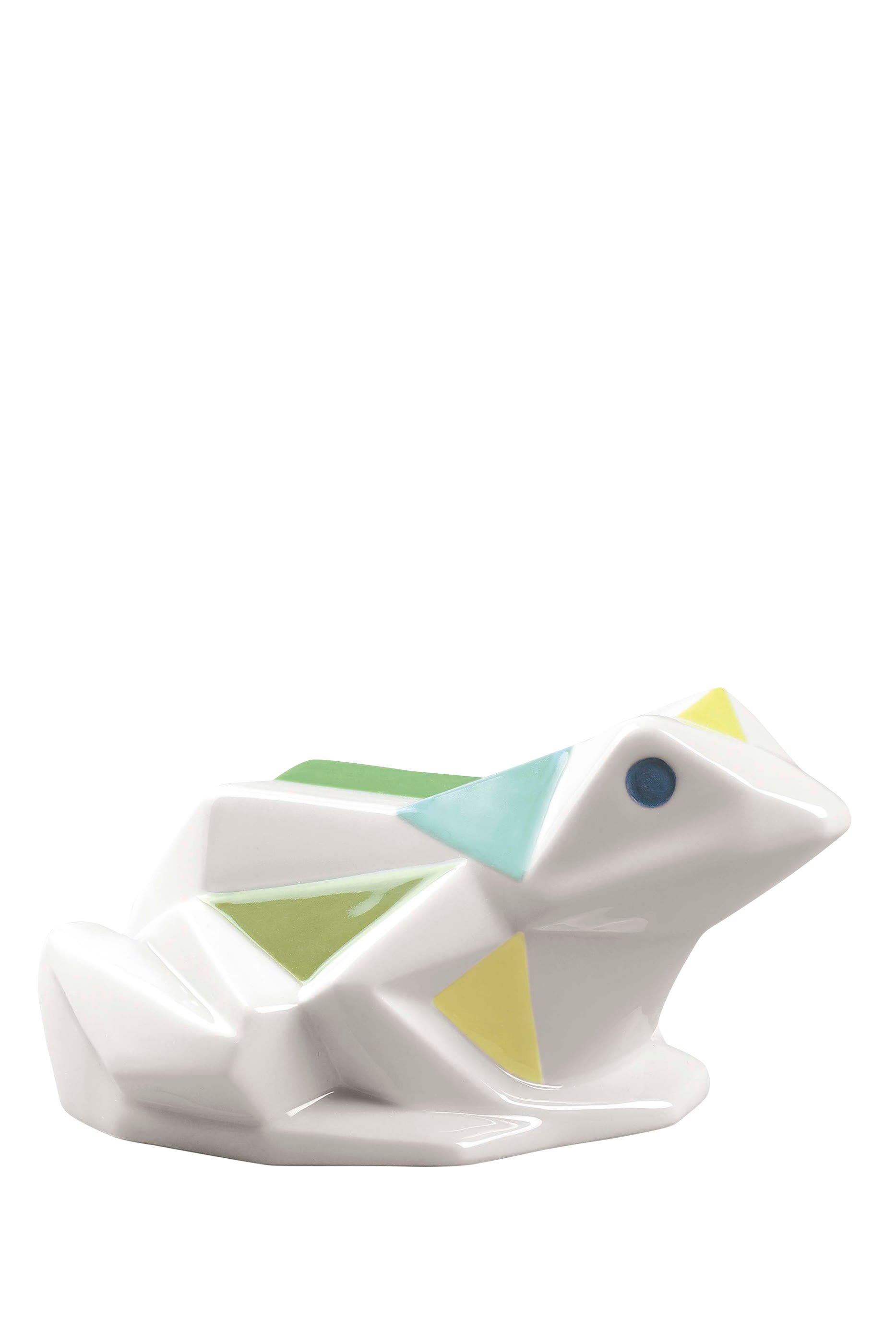 قطعة ديكور لامعة بتصميم ضفدع