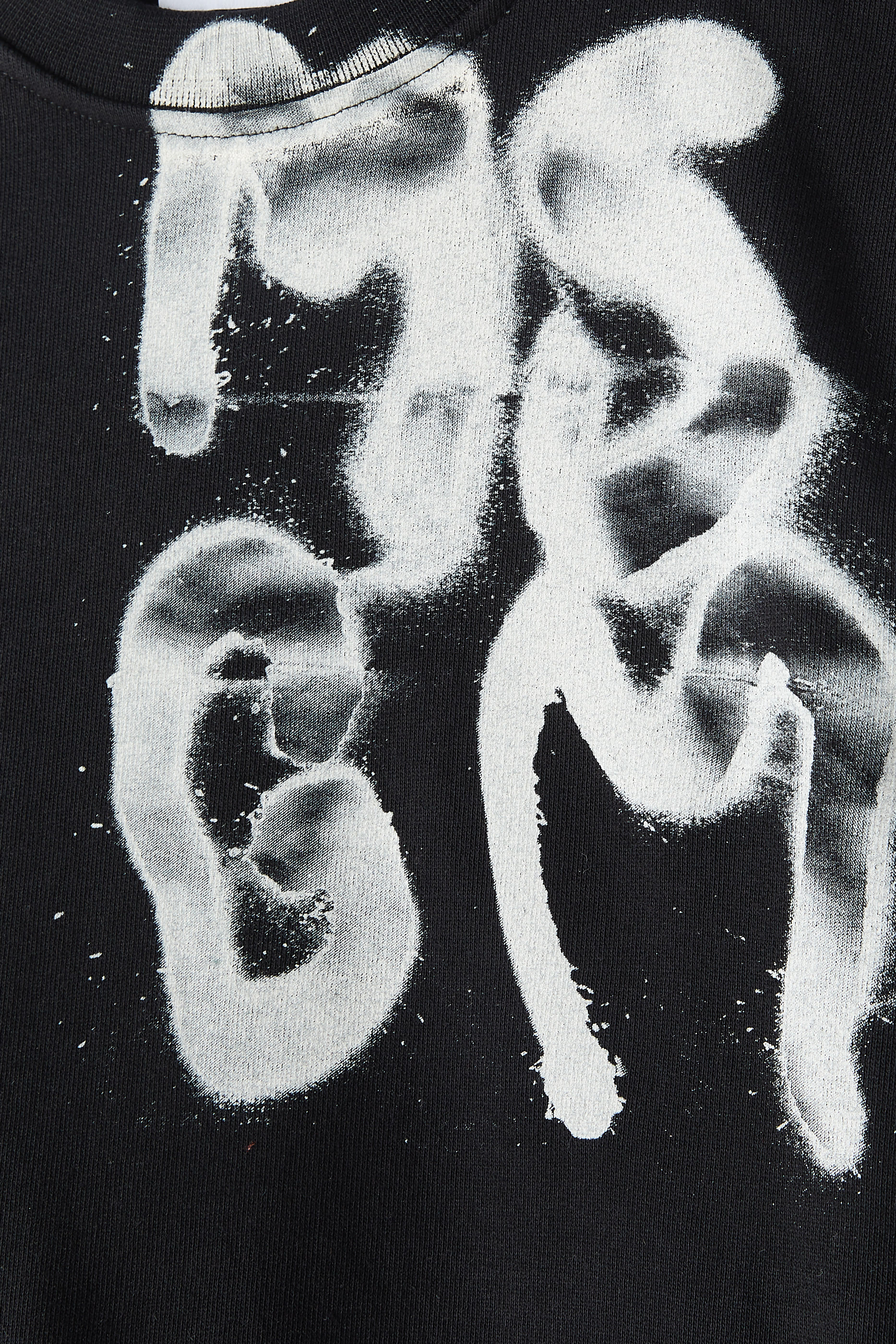 سويت شيرت بنقشة شعار الماركة قطن للأطفال