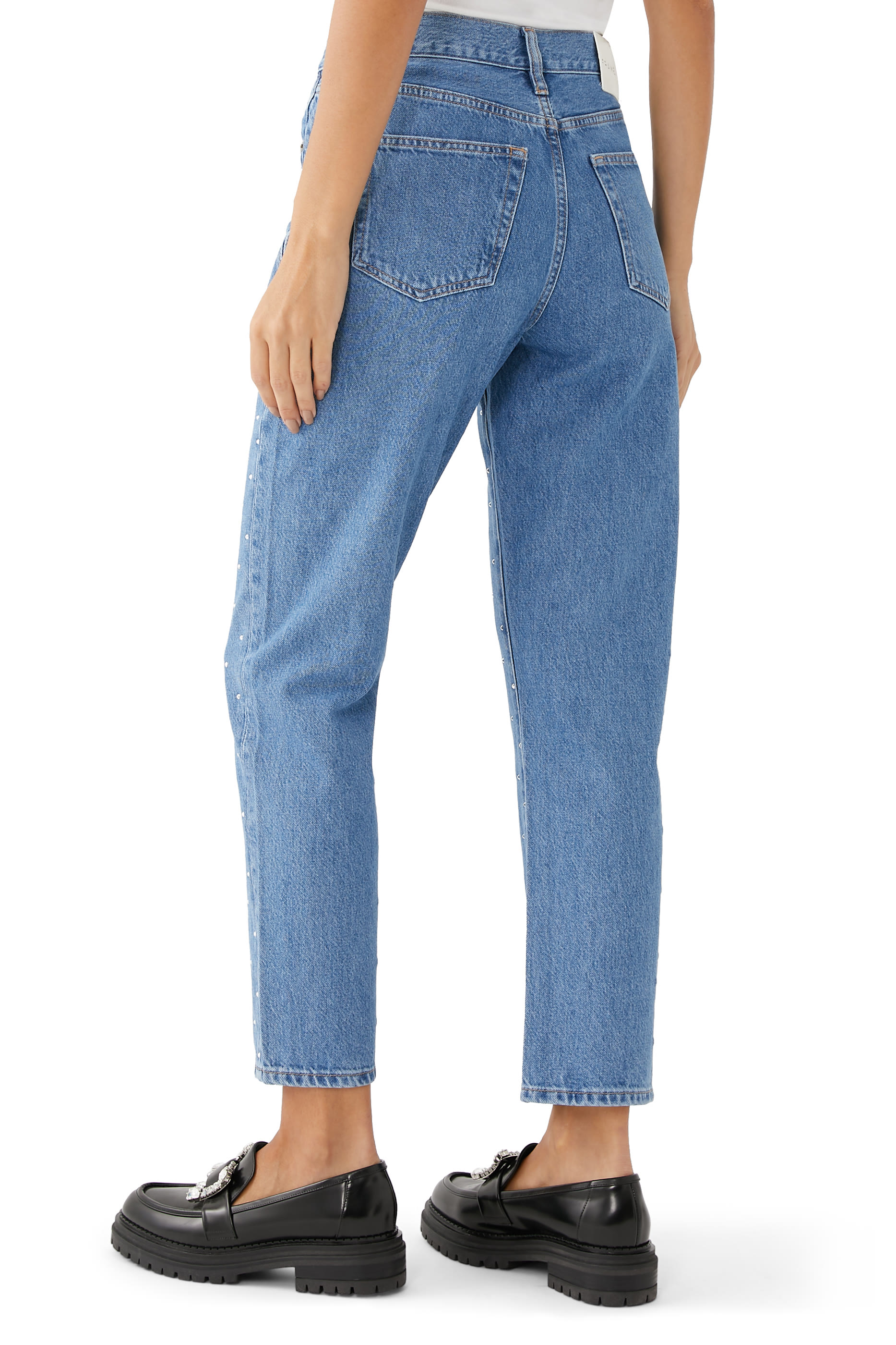 بنطال جينز لو ميك أتيليه مزين