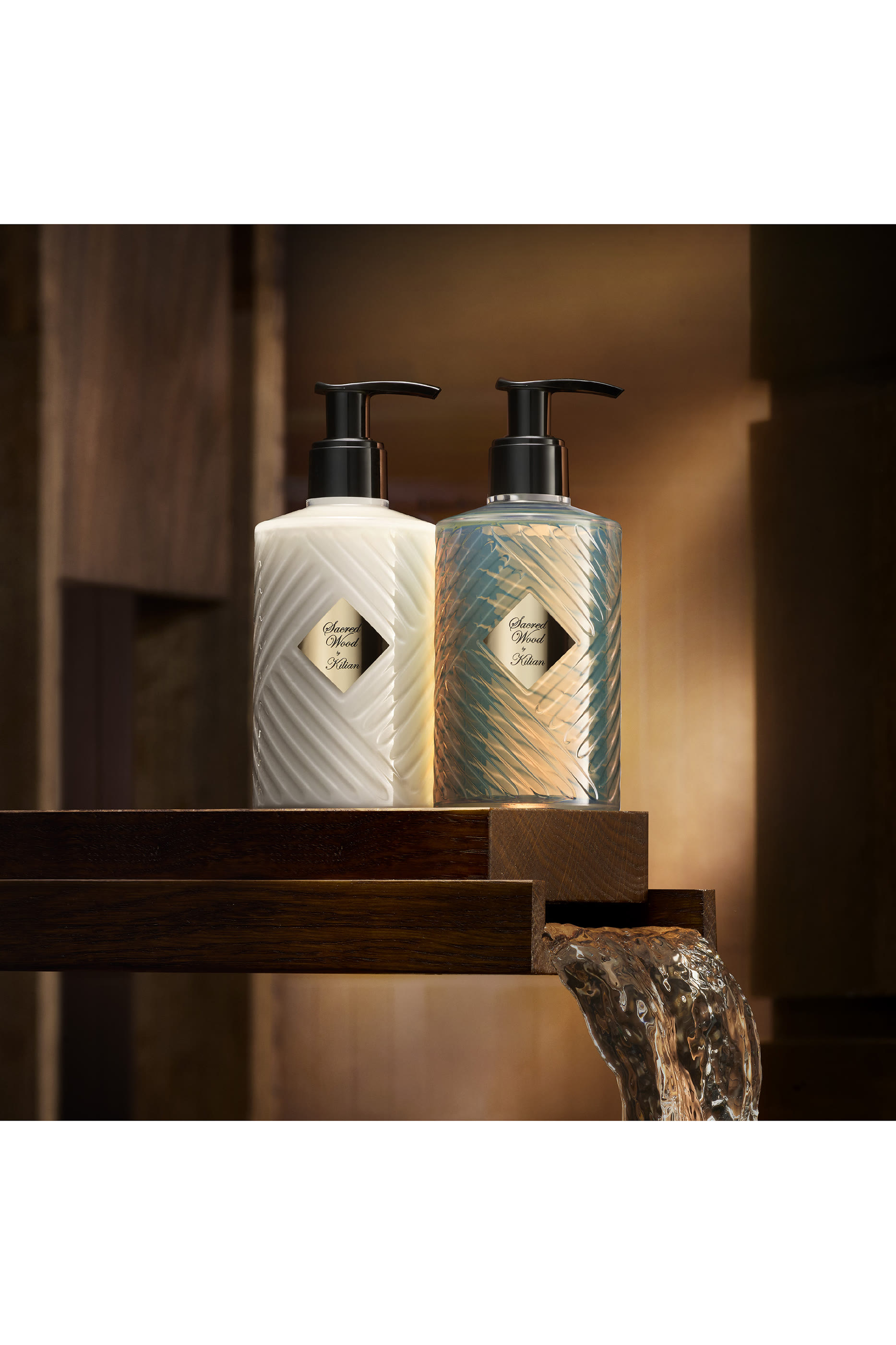 شاور جل ساكرد وود قابل لإعادة الملء