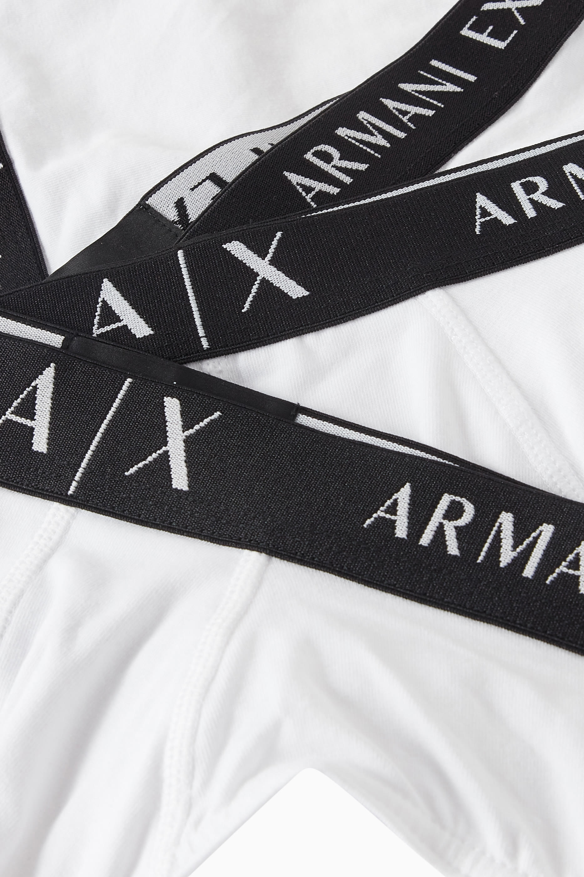 طقم سروال داخلي قطن مطاطي، ثلاث قطع