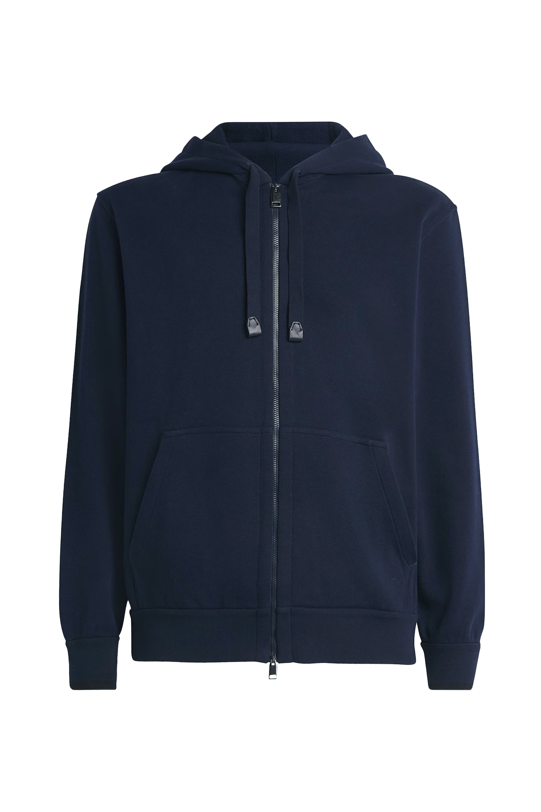 Essential Stretch Cotton Full-Zip Hooded Blouson