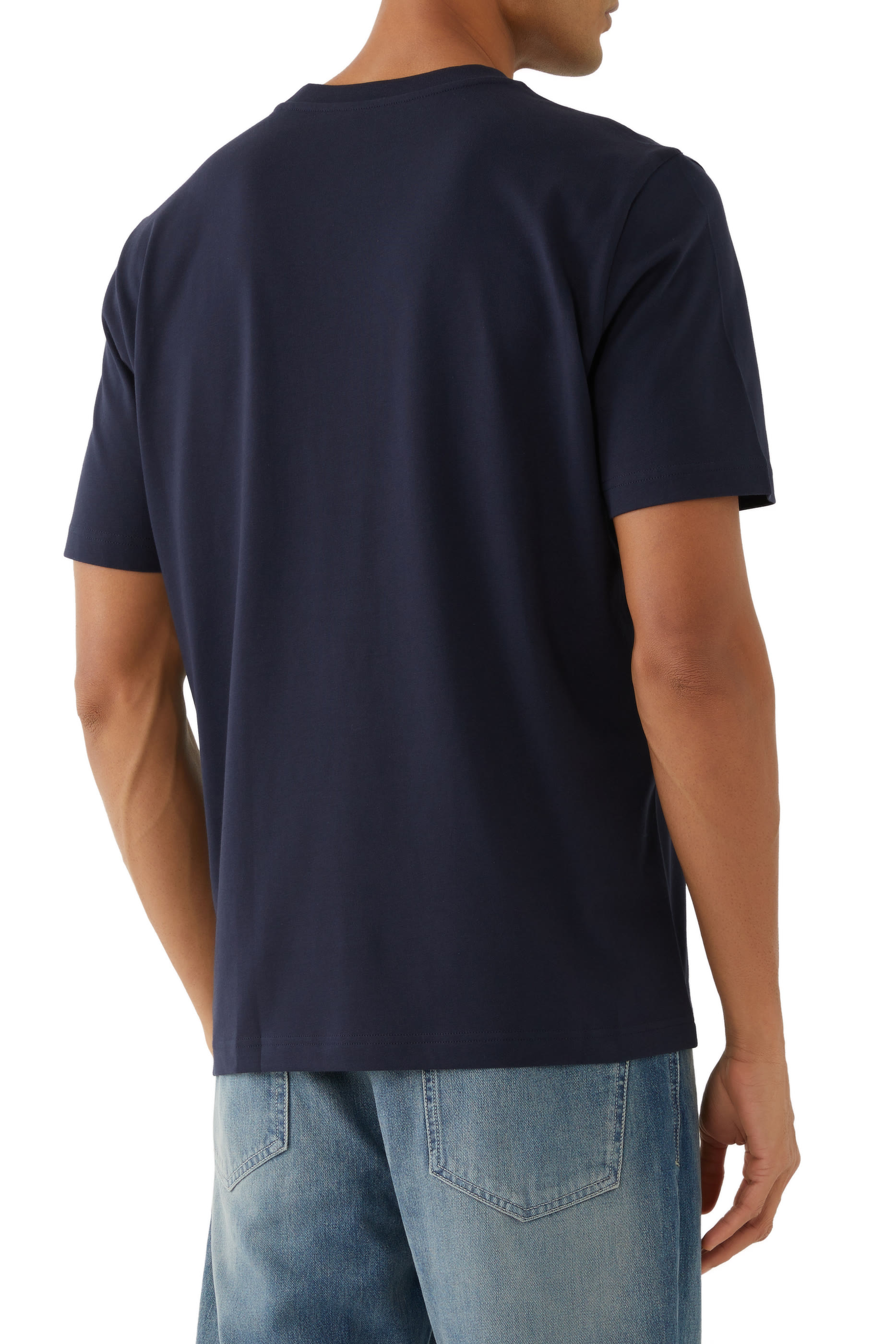 تيشيرت بنقشة شعار الماركة