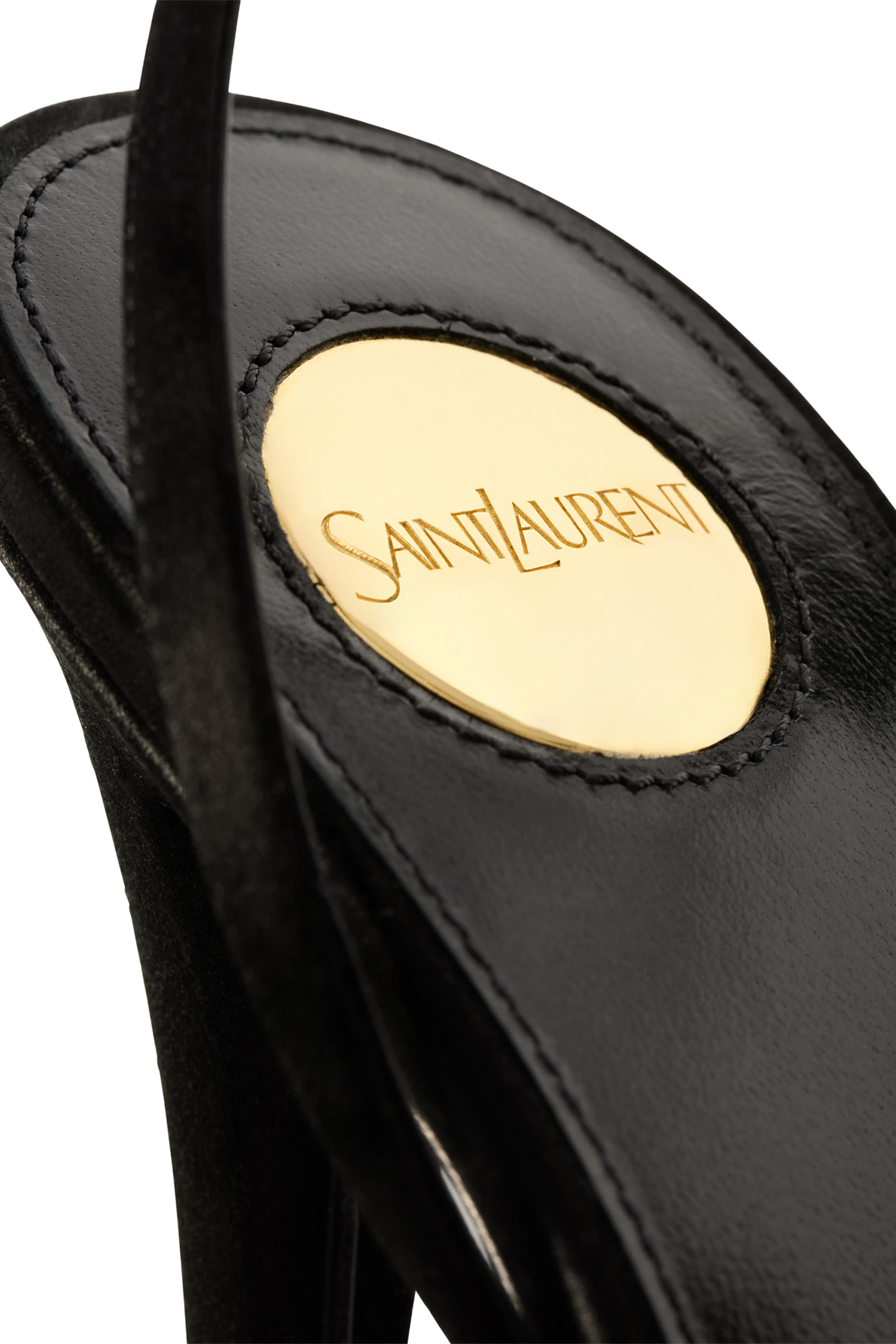 صندل لا سكاندال 140 بنعل سميك ستان كريب