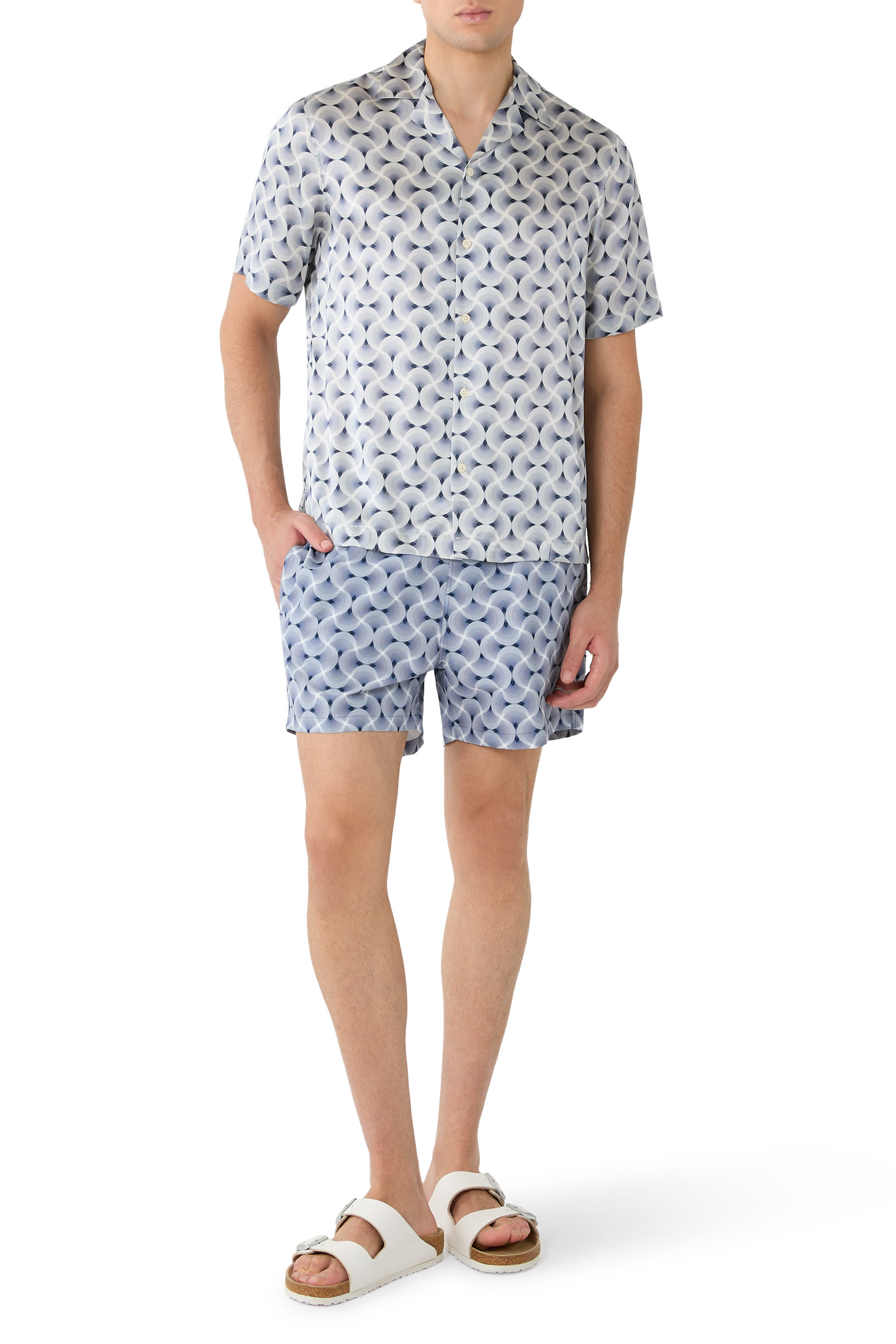 شورت سباحة بطبعة ريو كوباكابانا إسبيرال