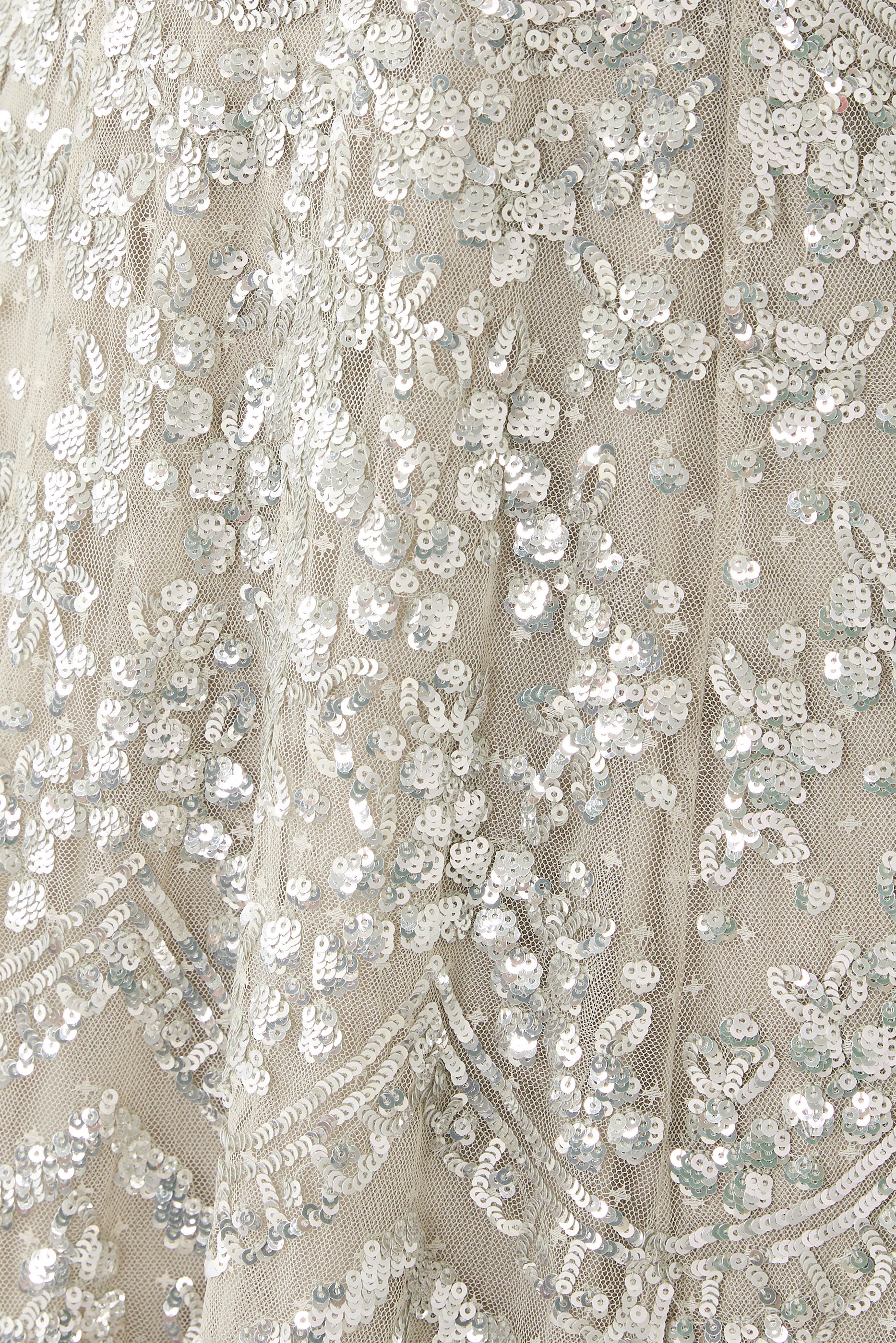 فستان سهرة فريا بأكمام طويلة