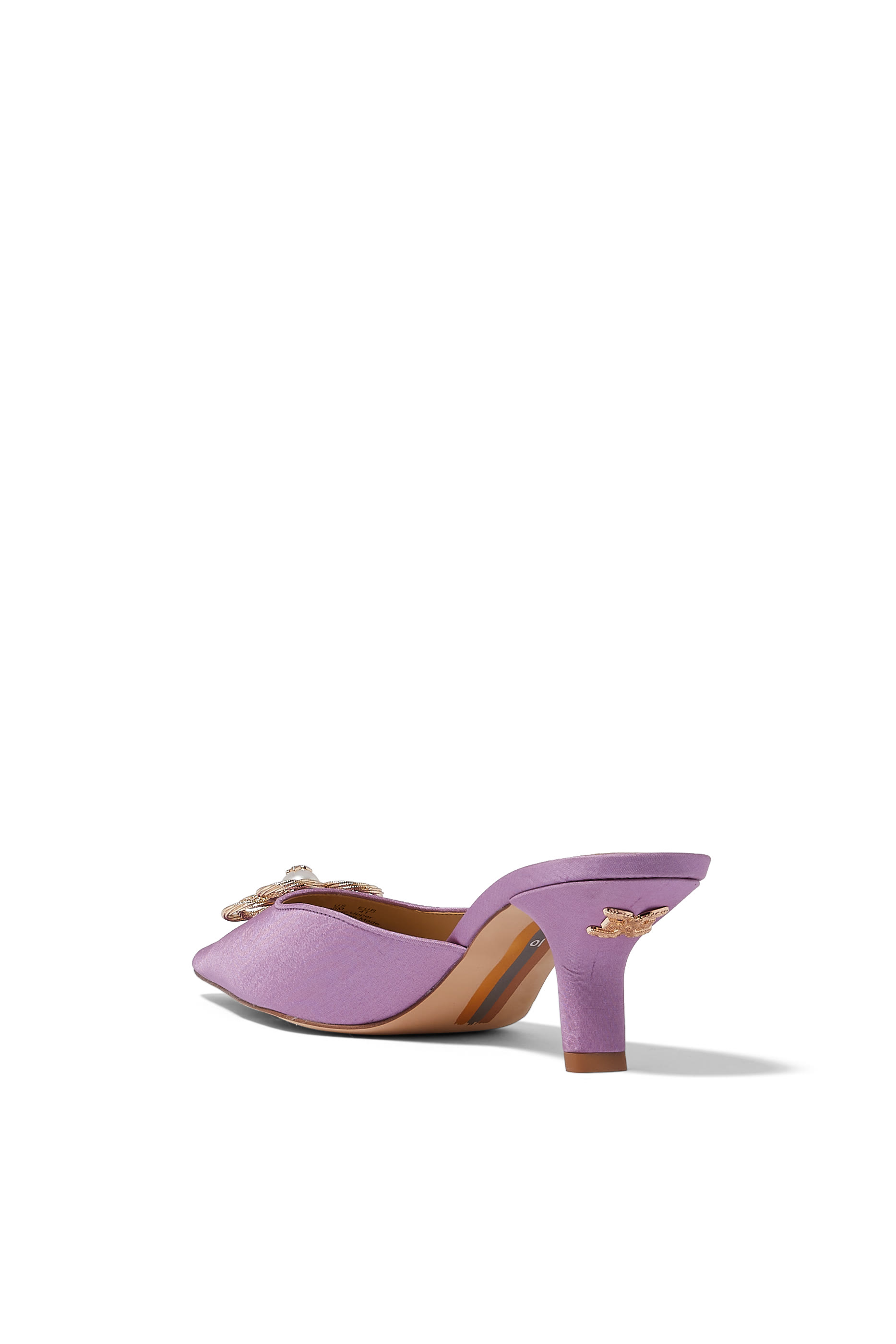 Brit Tour 60 Kitten Heel Mules